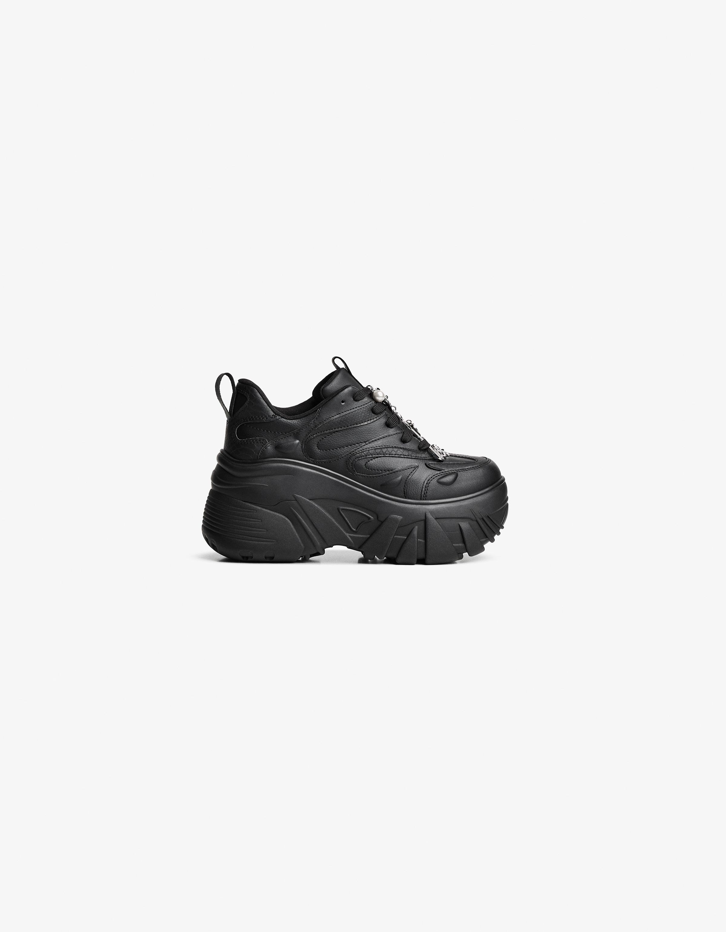 XL platform trainers — BLACK