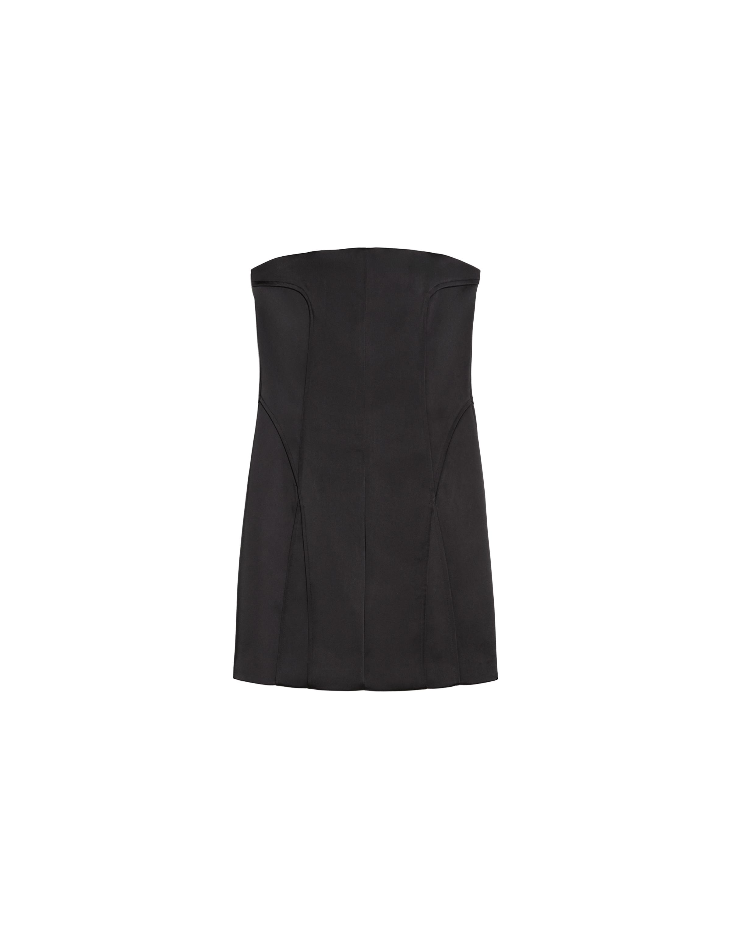 Saten yüzeyli mini elbise - Görsel 31