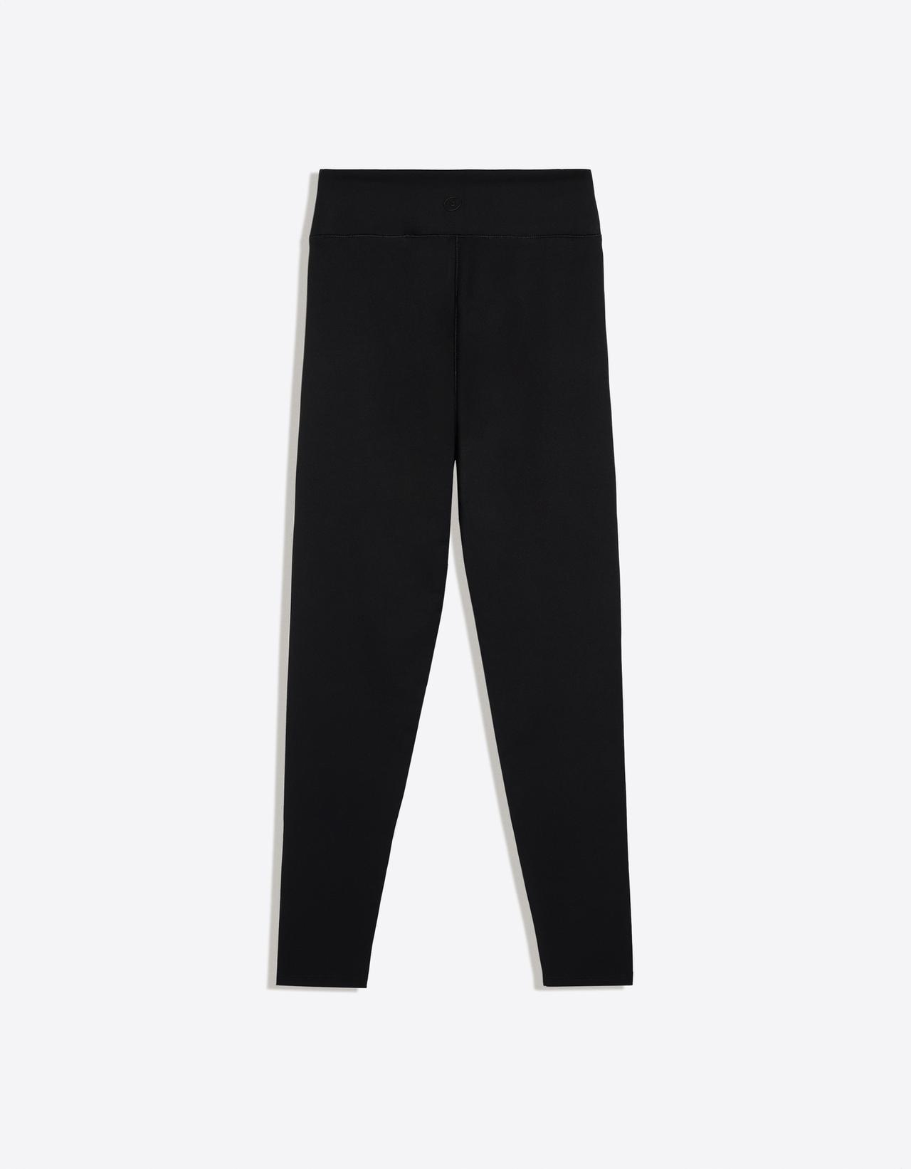 Technical fabric leggings - breathable & quick-dry — Black