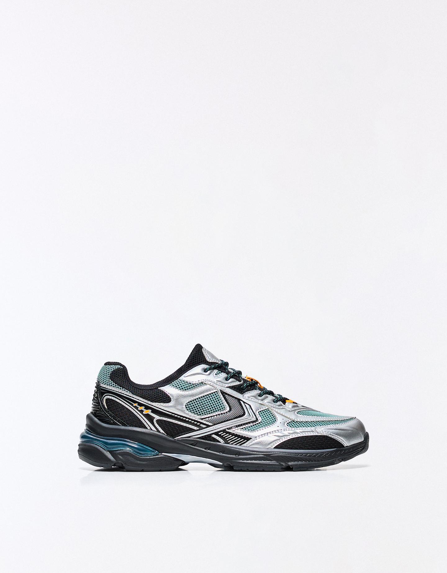 Bershka Scarpe Sportive Con Dettaglio Asimmetrico Uomo 42 Multicolore