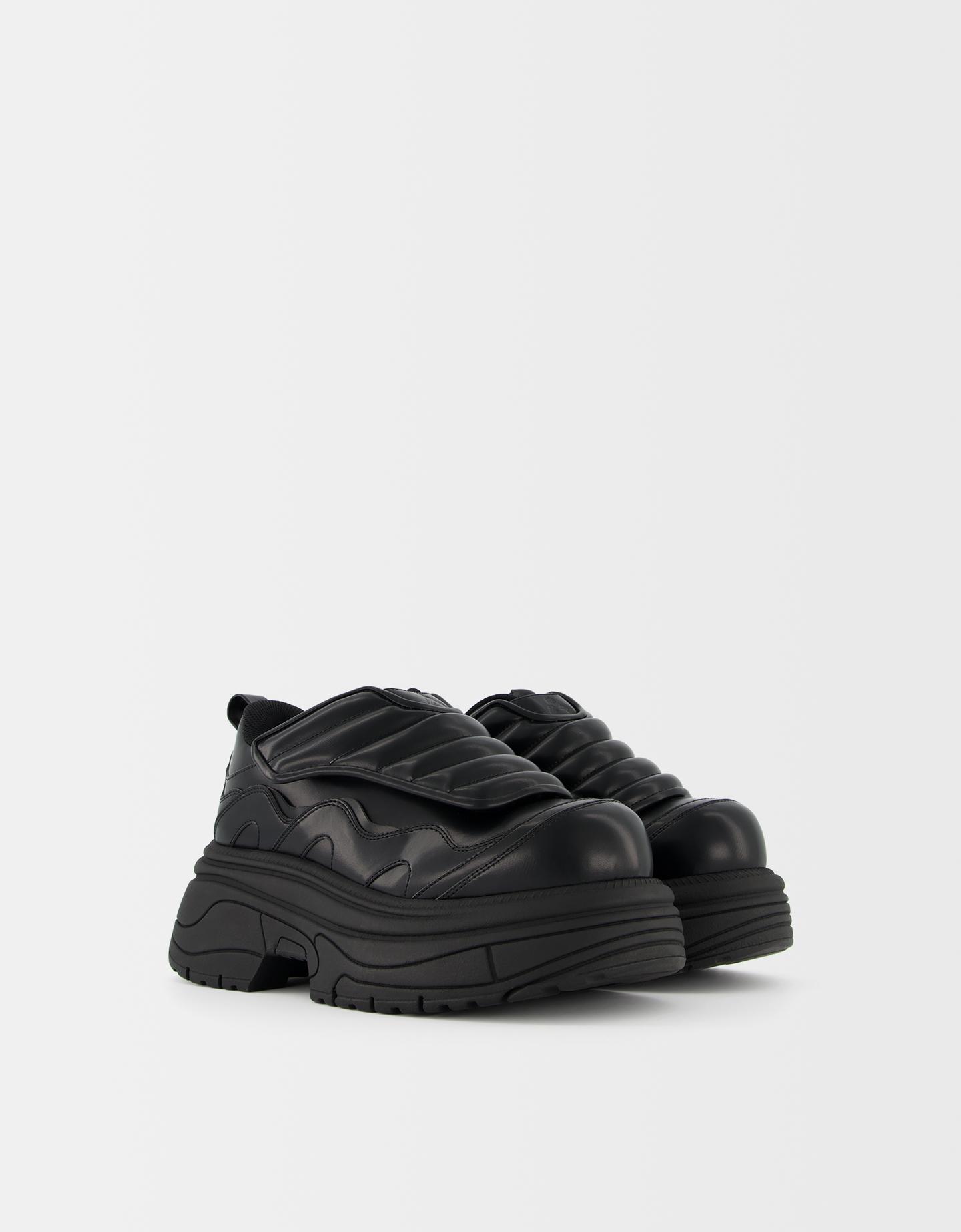 Bershka Zapatos Plataforma Hombre 42 Negro