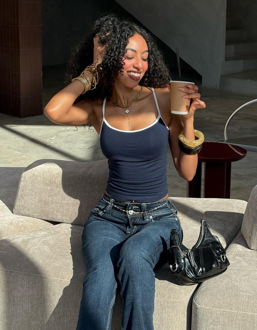 Askılı top-Denizci mavisi