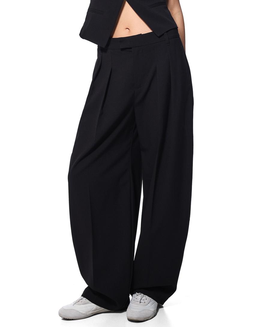Tailored balloon fit pants