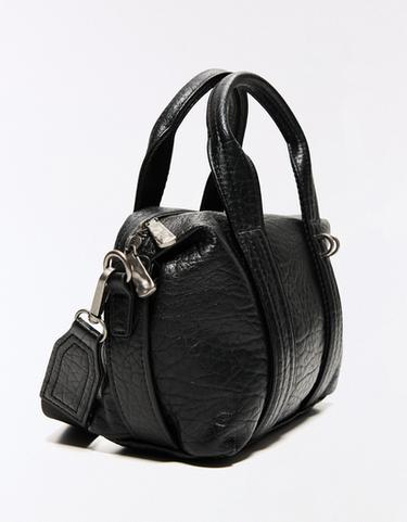 Bowling crossbody bag in leather effect — Black 4