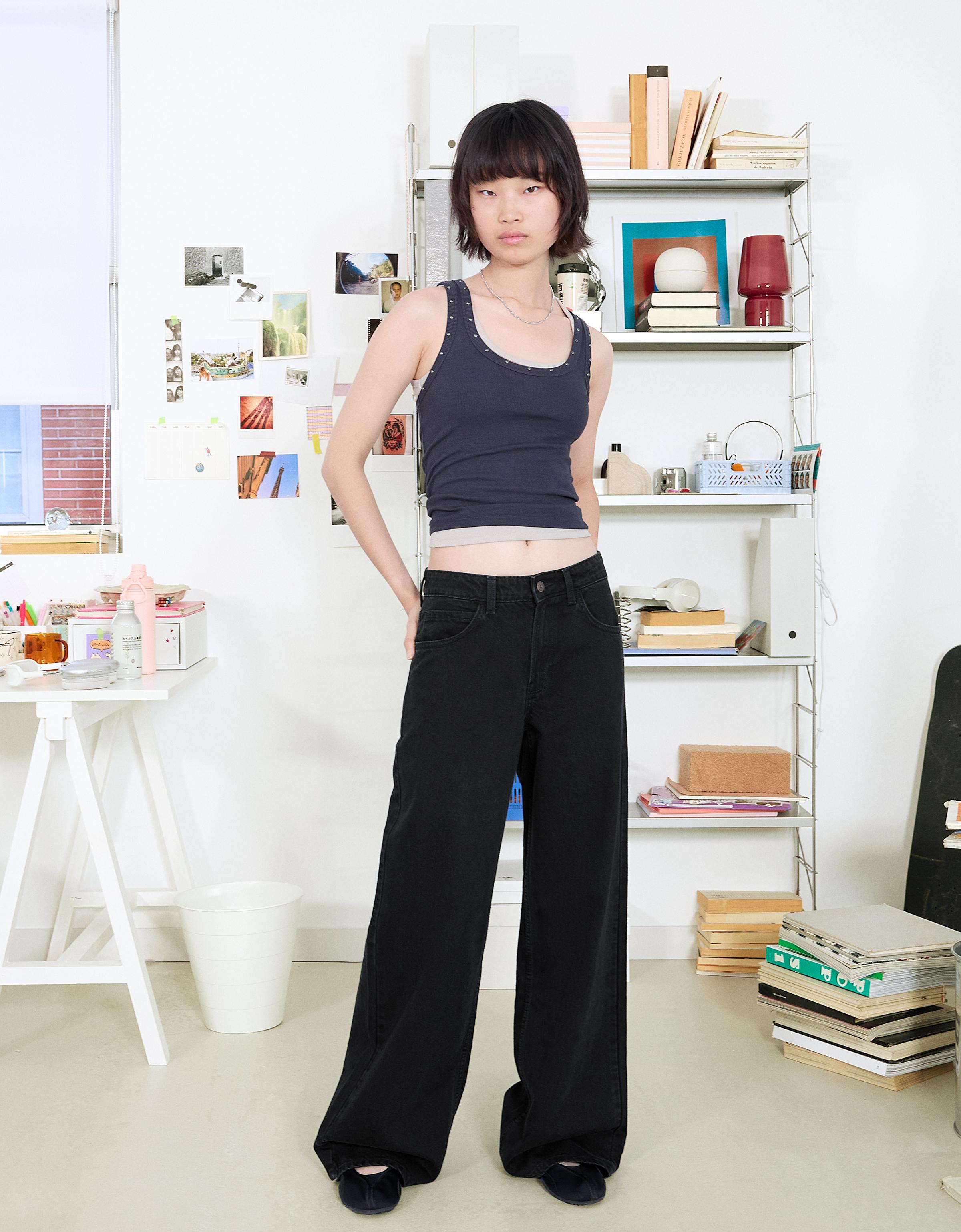 Geniş paça jean - Görsel 77