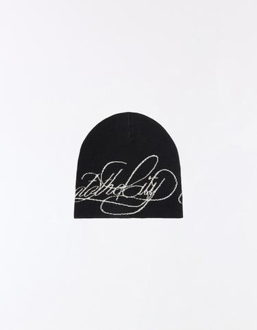 Knitted beanie — Black 3
