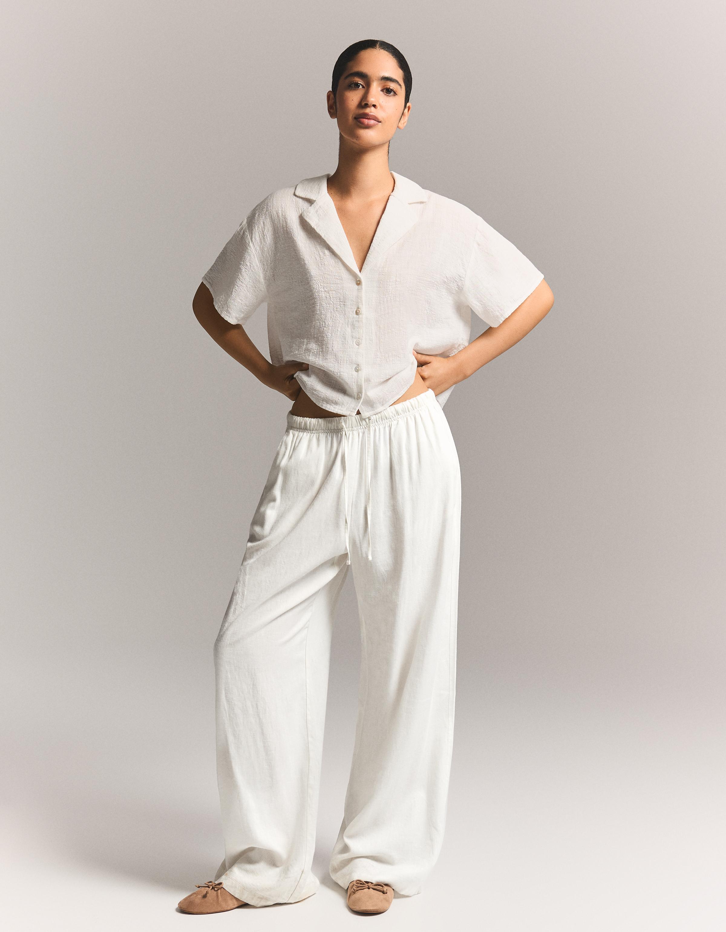 Beli lastikli pantolon - Görsel 44