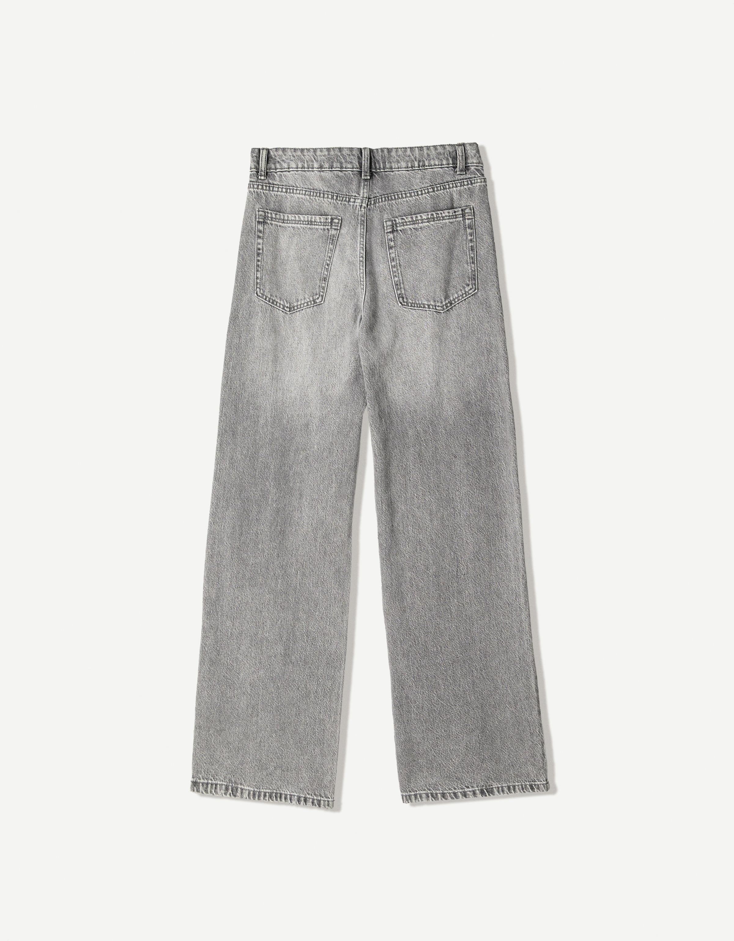 格安❗️【Deuxieme Classe】Loose Jeans (GRAY)34 Women's Grey Jeans | ZARA United States