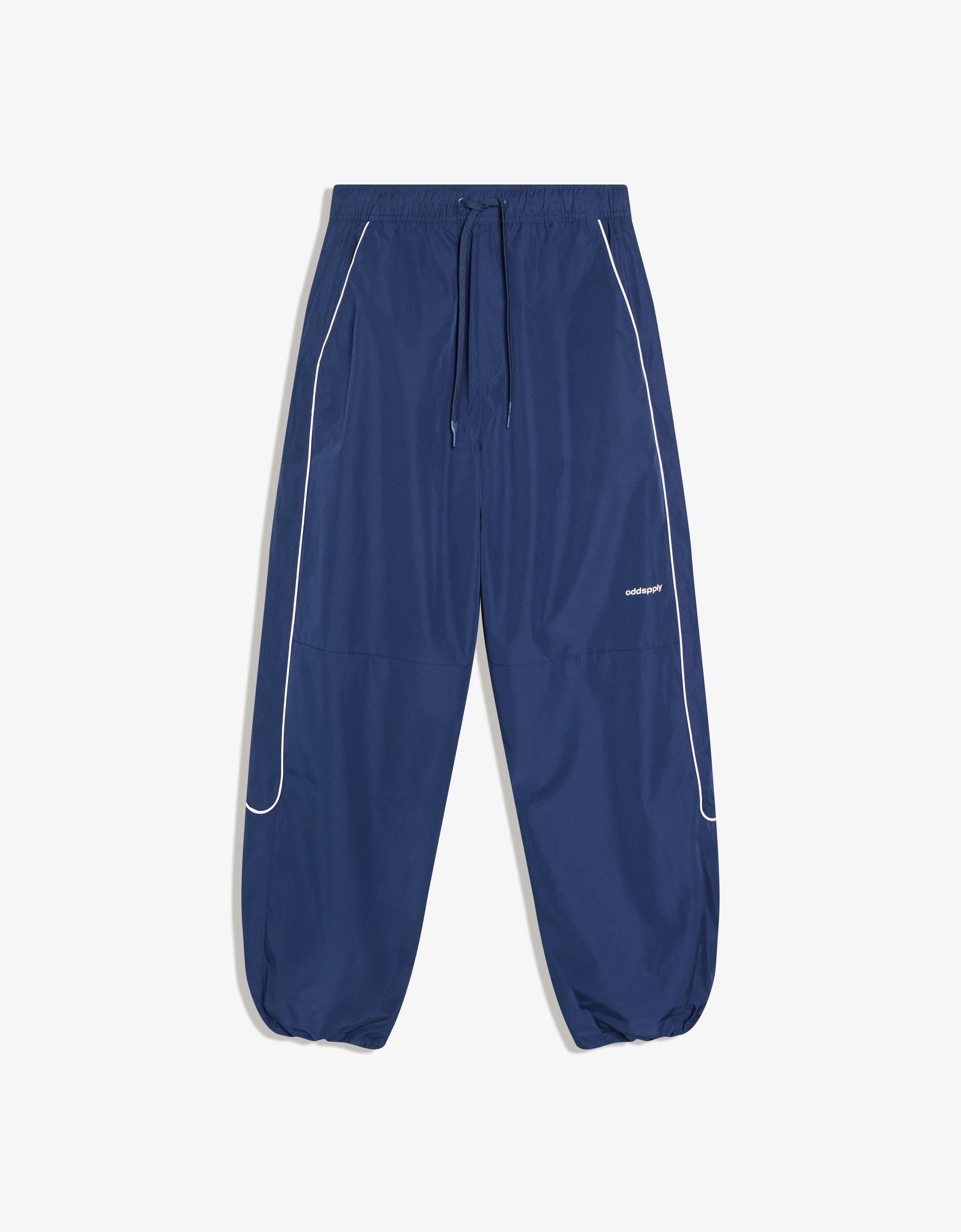 Süper baggy fit teknik pantolon - Görsel 10