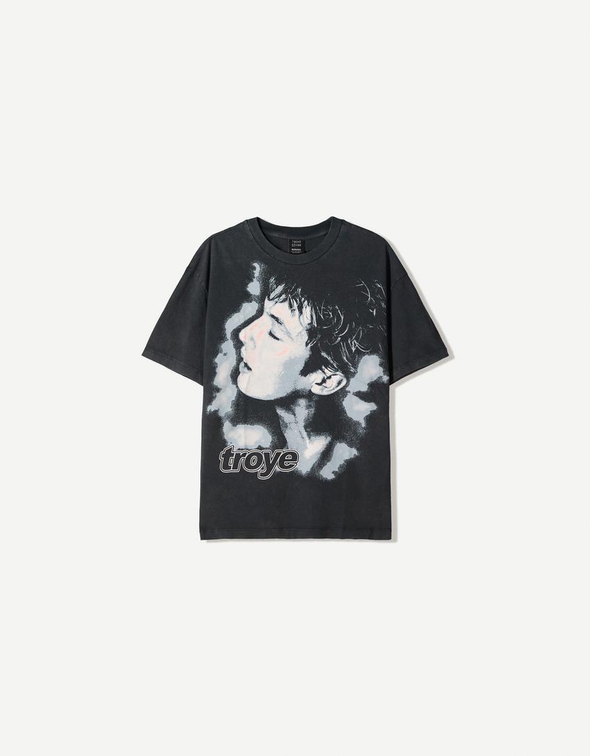 Troye Sivan print T-shirt