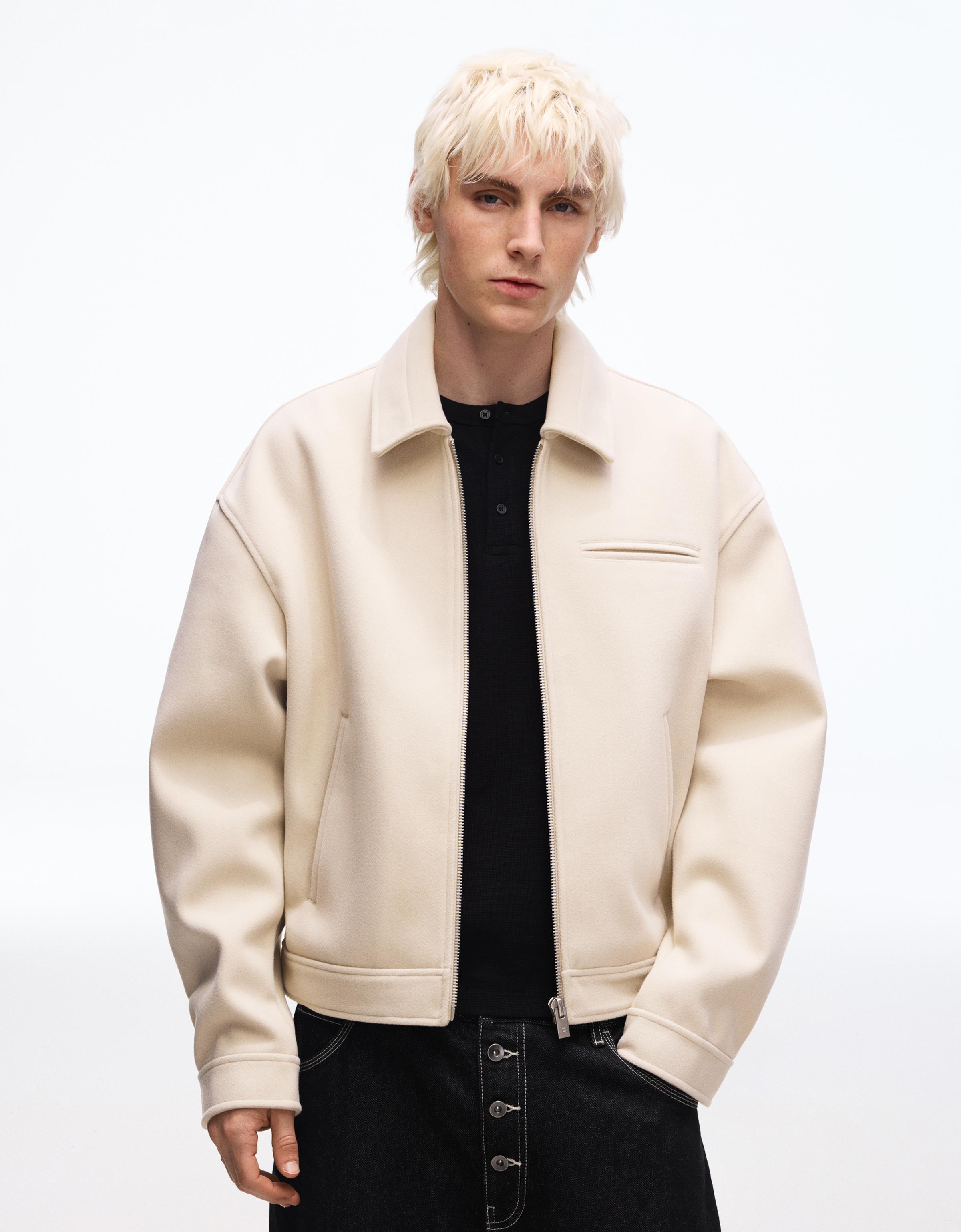 Fermuarlı kumaş ceket - Görsel 25