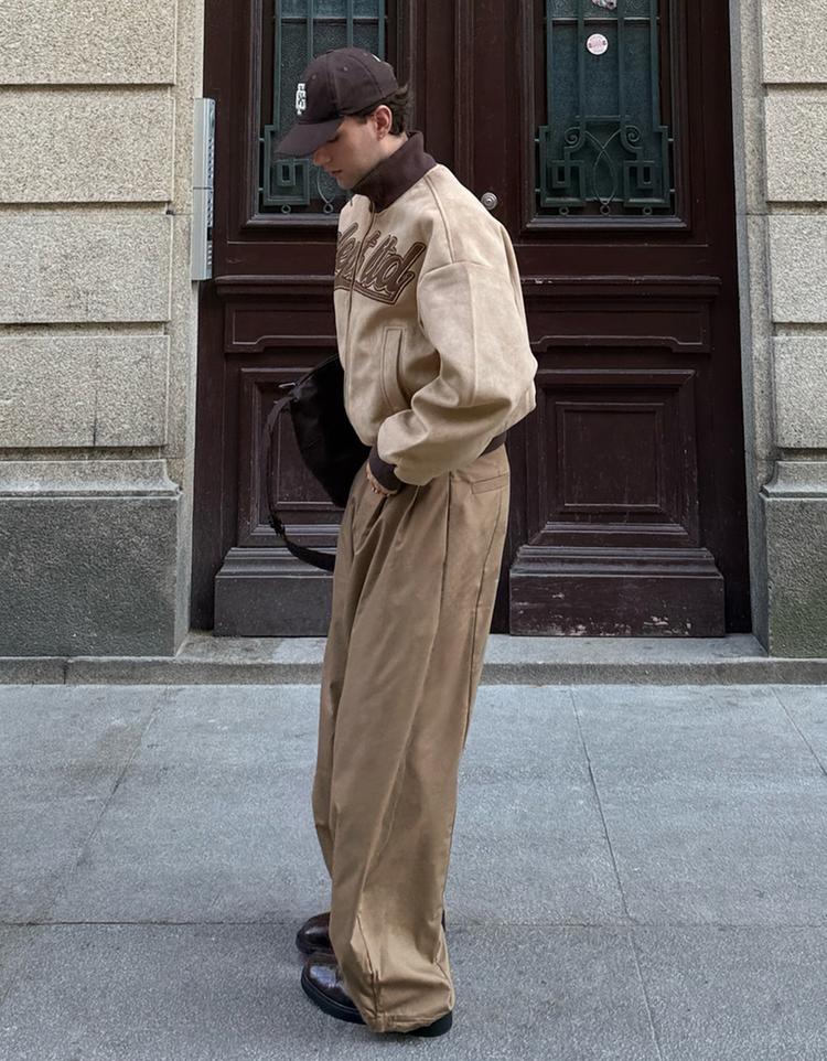 Süet görünümlü ceket