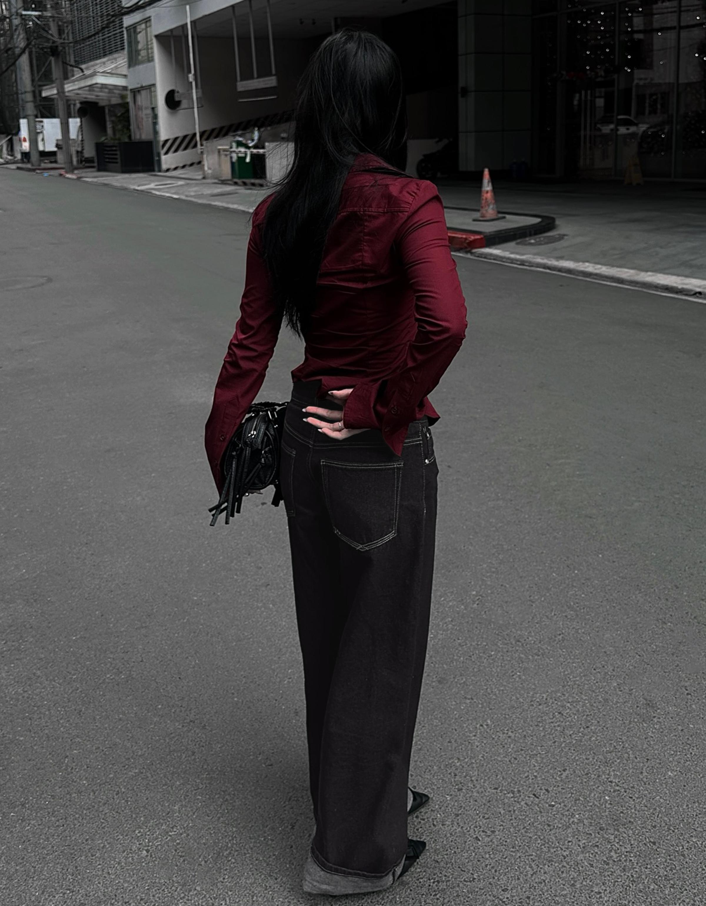 Düşük bel boyfriend jean - Görsel 33