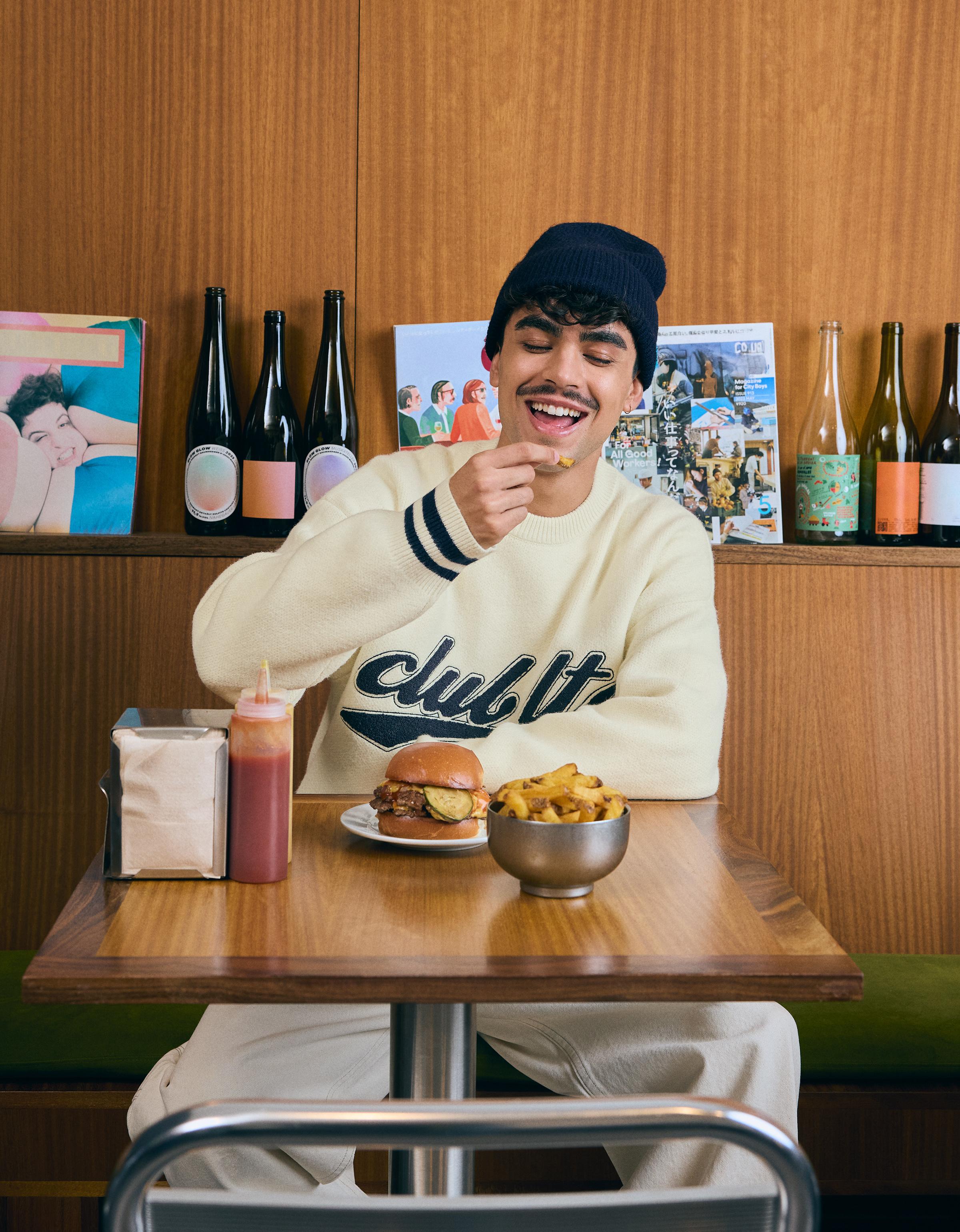 Havlu efektli baskılı jarse - Görsel 12