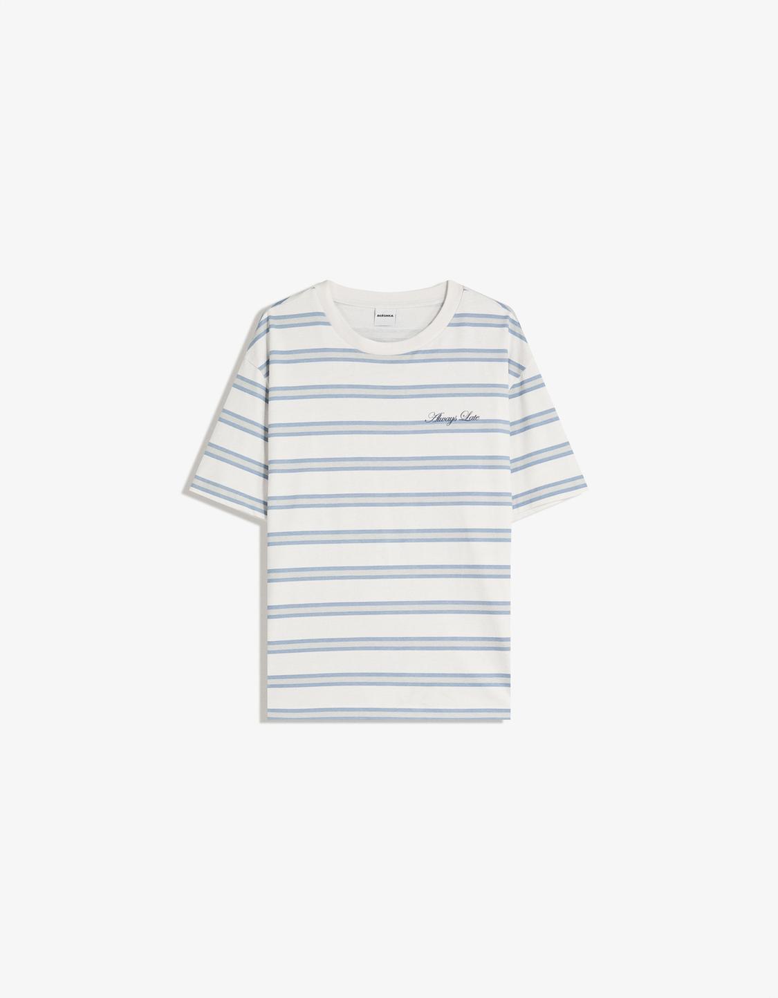 Short sleeve T-shirt with print