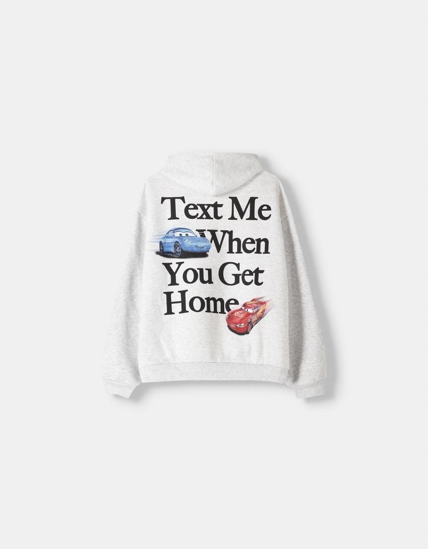 Bluza z nadrukiem Cars-Szary-6