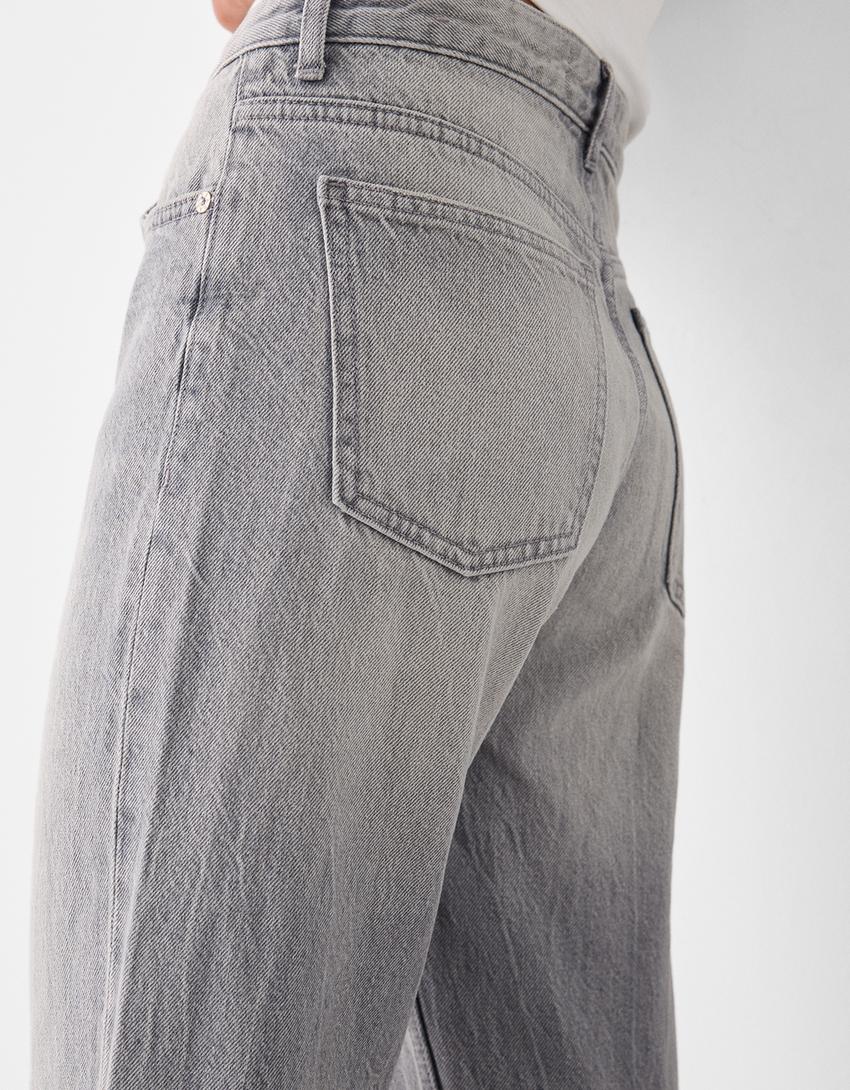 Straight fit jean-Gri-3