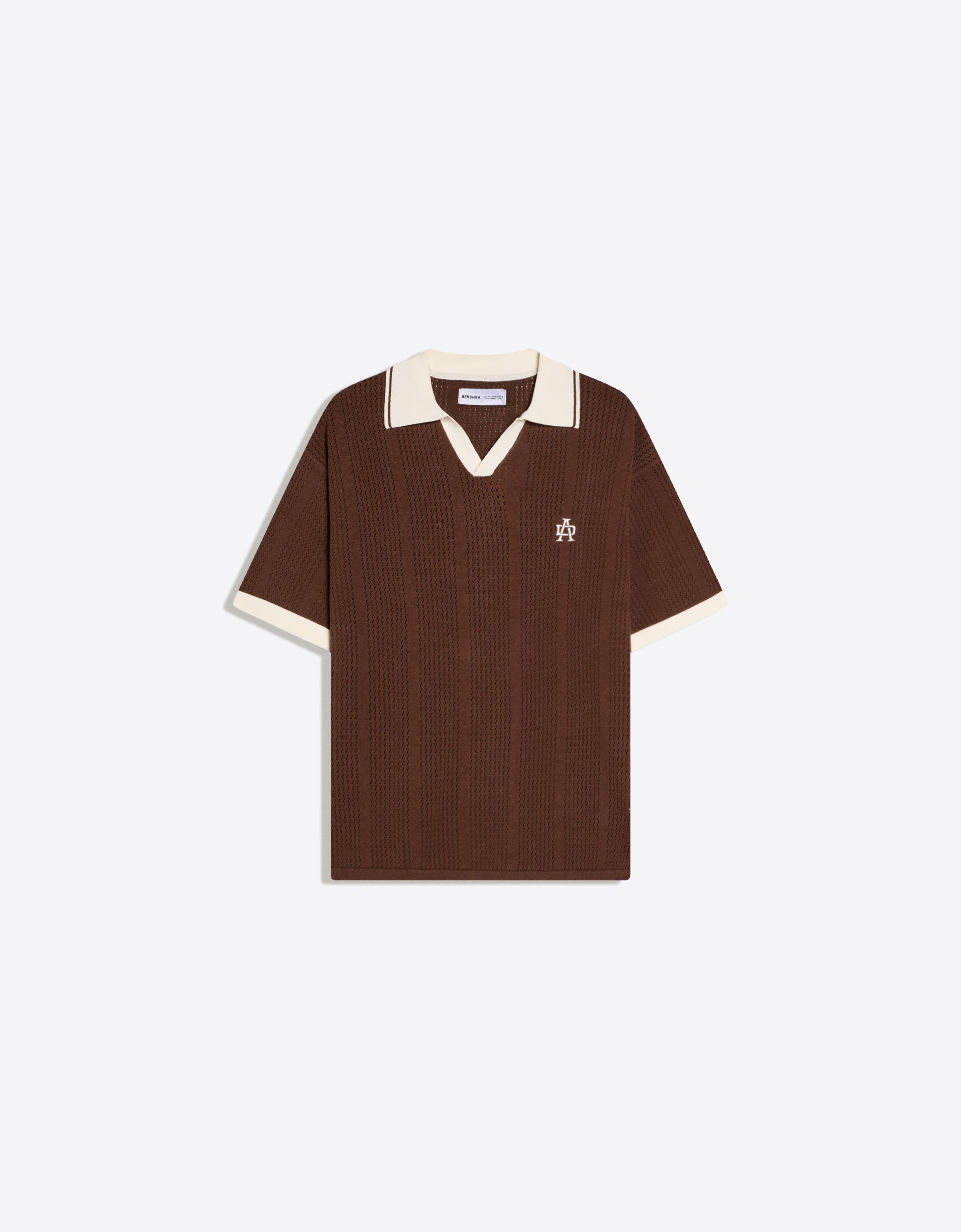 Printed Short Sleeve Polo
