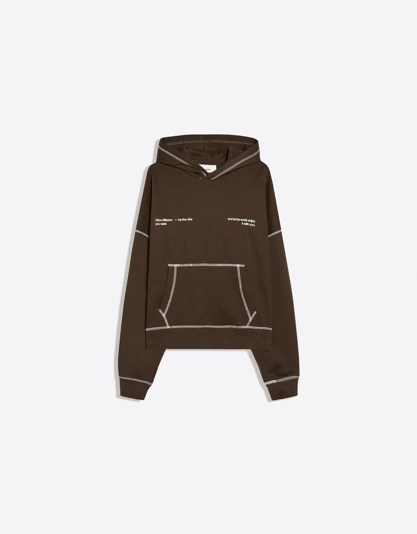 Hoodie with print