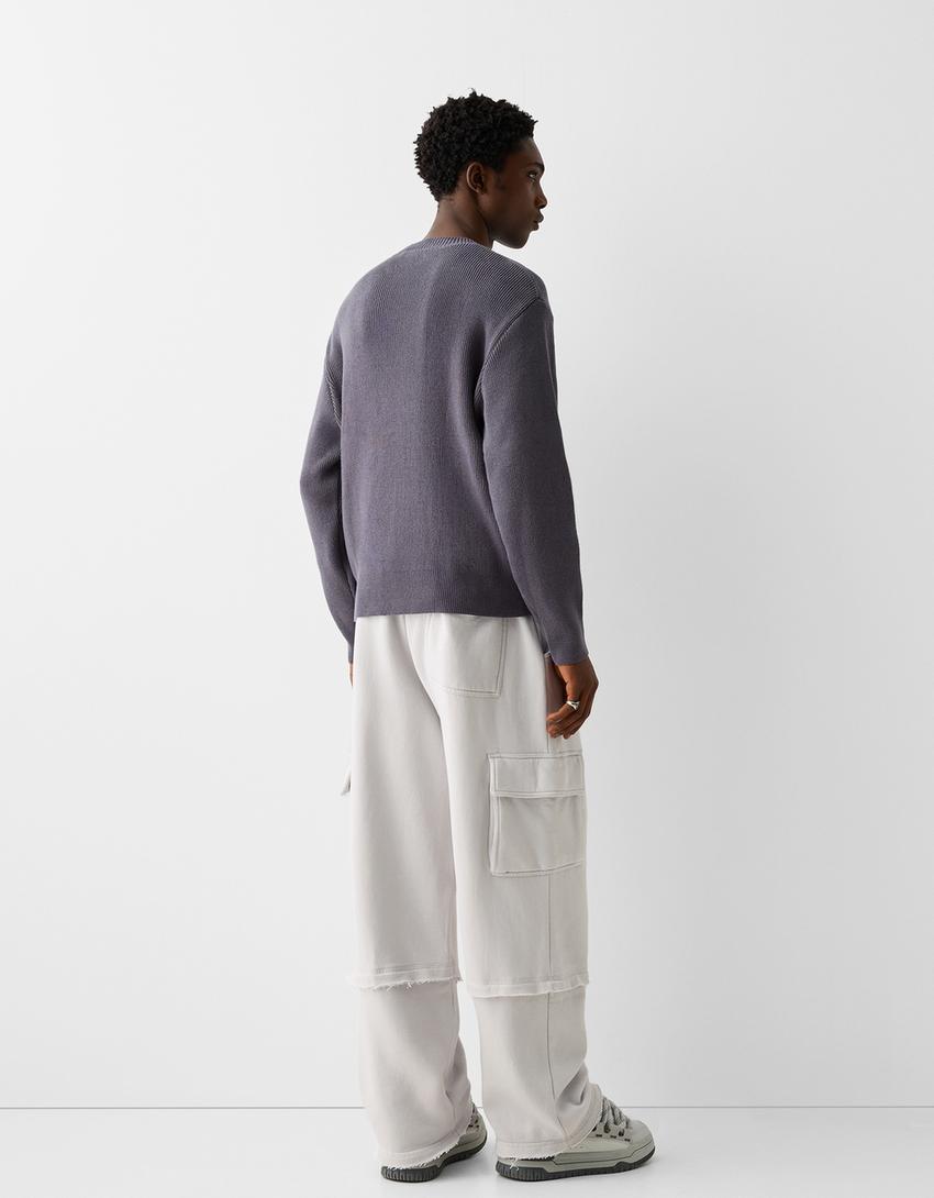 Pantalon cargo coutures-Pierre-2