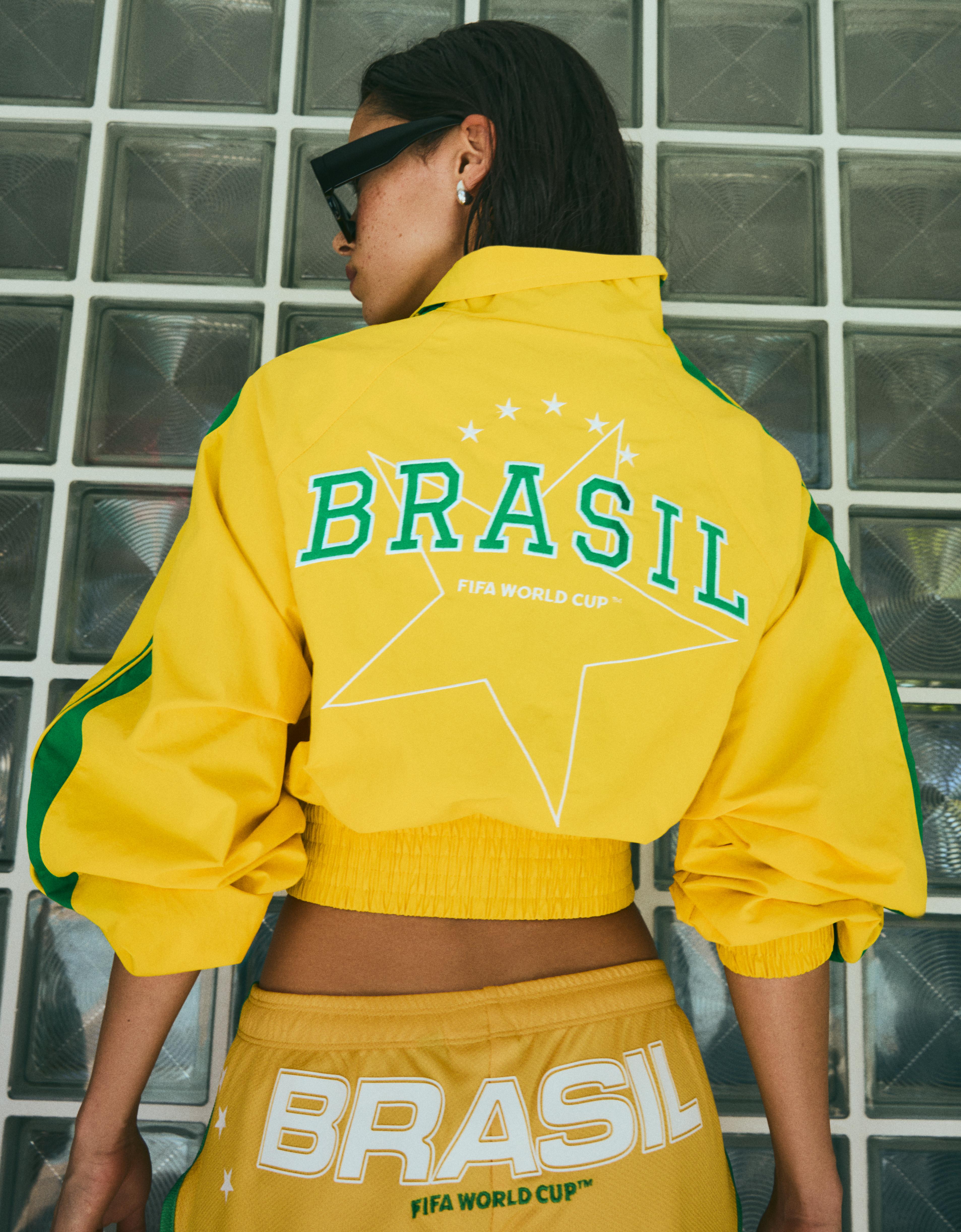 Brazil FIFA WORLD CUP™ nylon jacket — Yellow