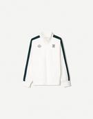 Embroidered technical jacket
