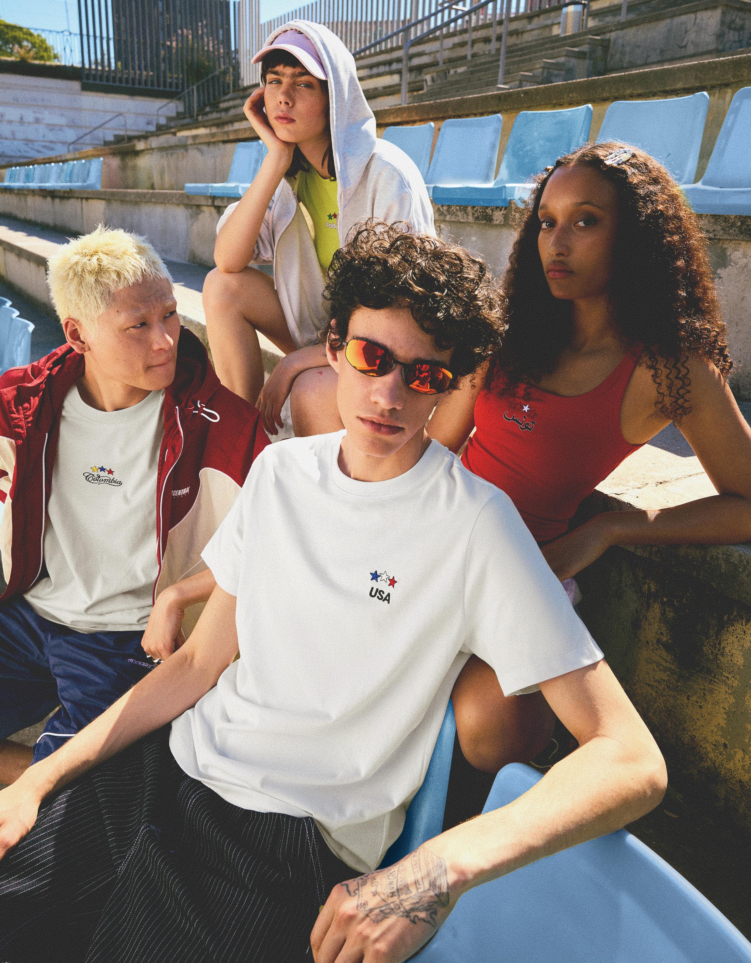 Regular fit T-shirt — White