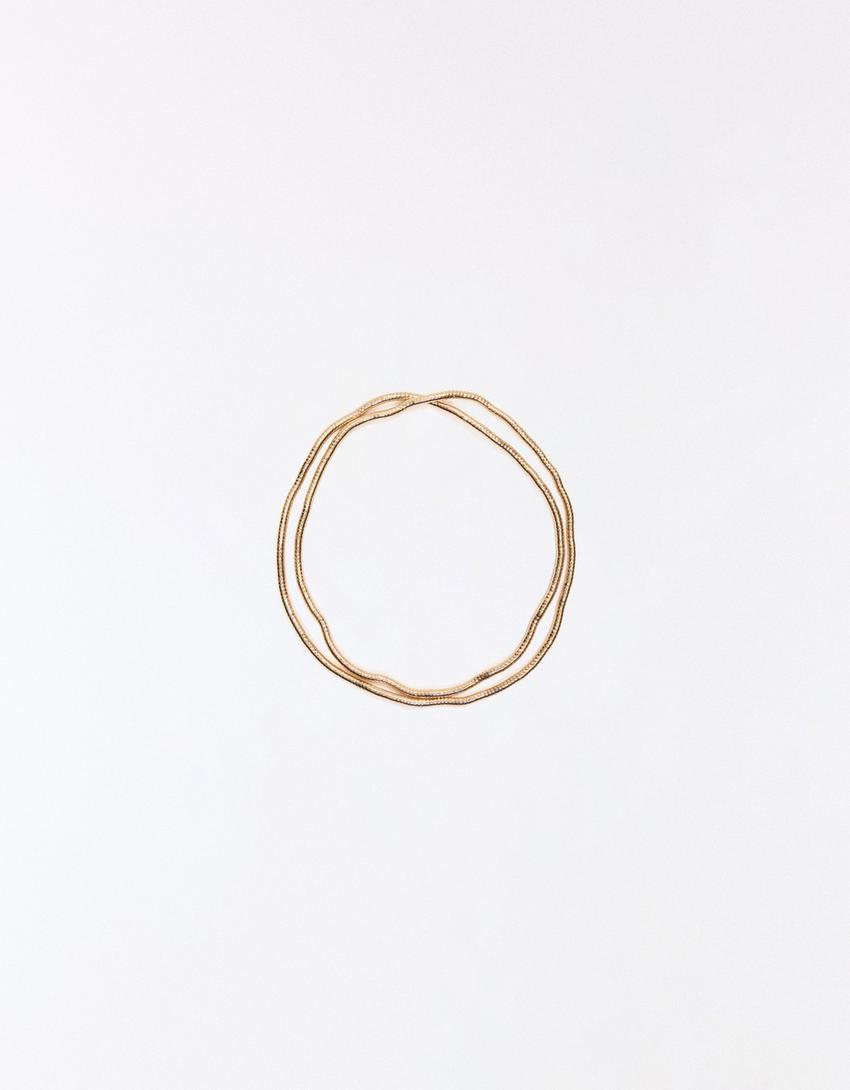 Collar moldeable-Oro