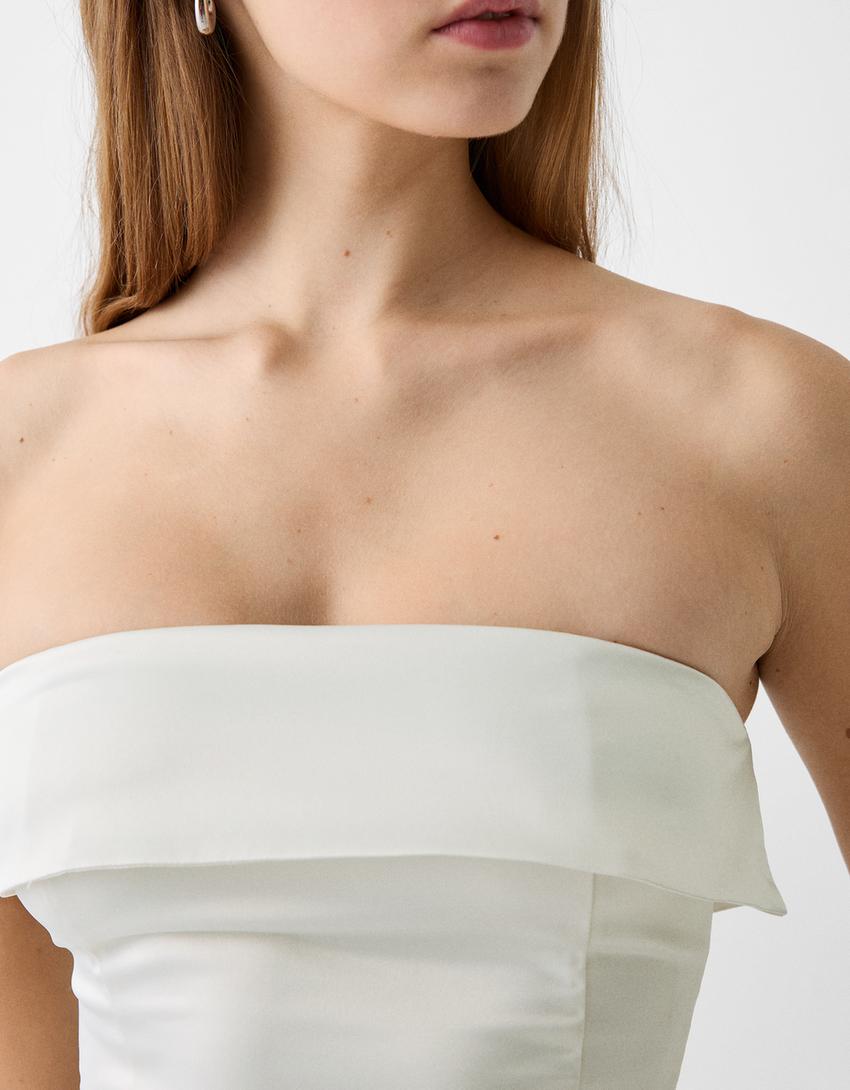 توب ساتان بحافة-كريمي-6