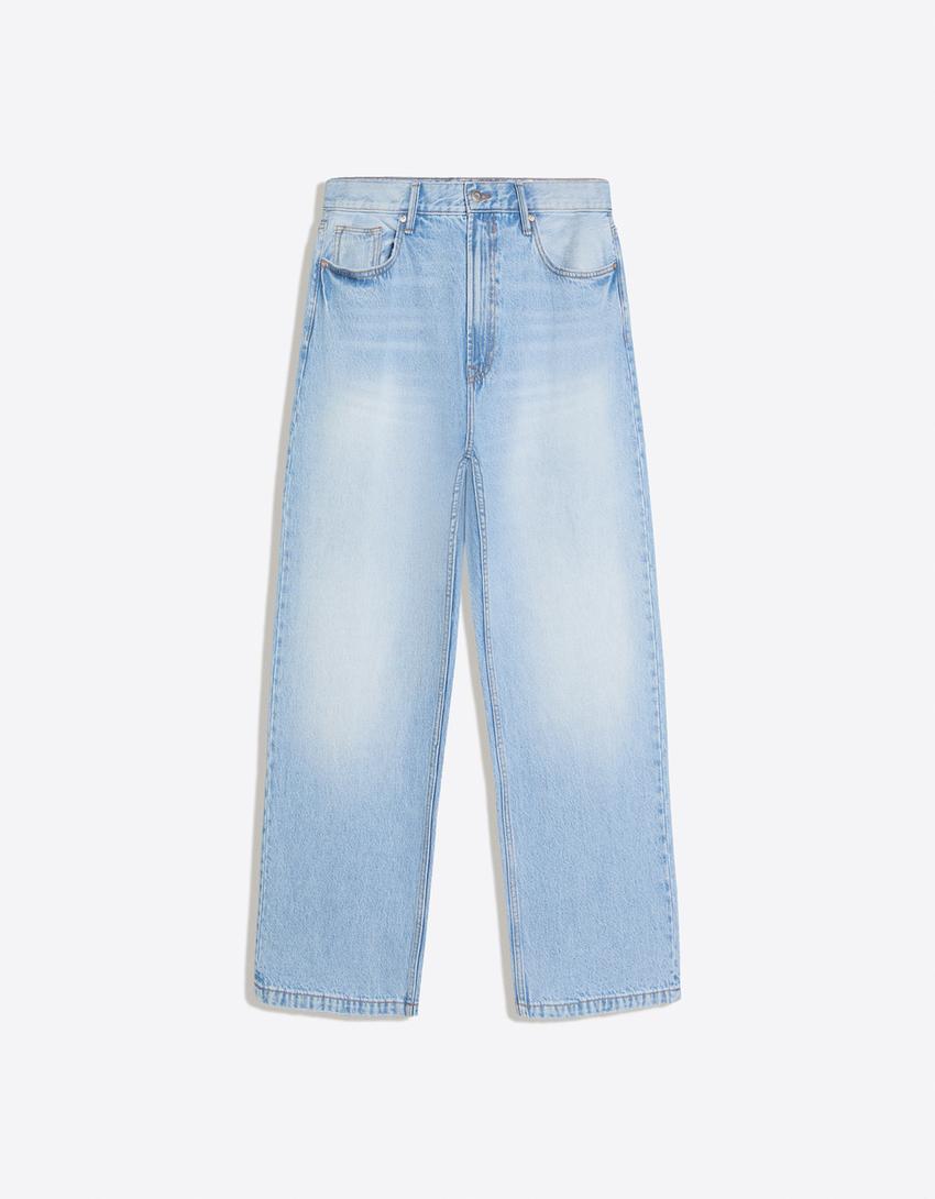 Baggy jeans-Light blue