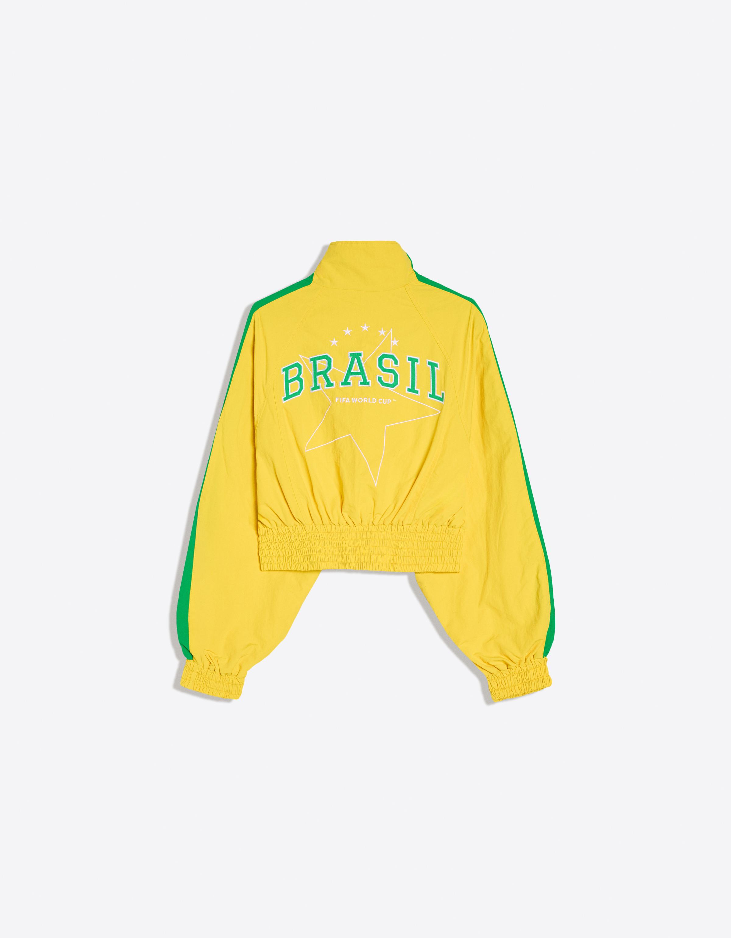 Brazil FIFA WORLD CUP™ nylon jacket — Yellow