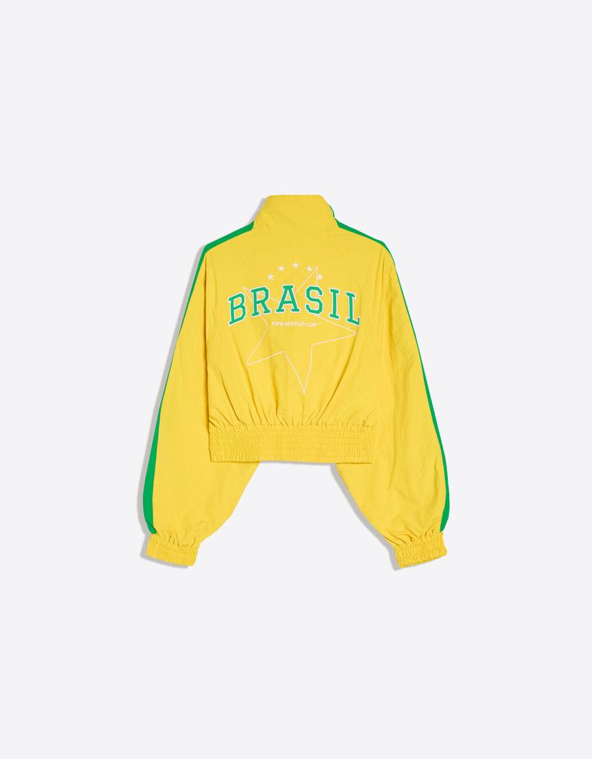 Brazil FIFA WORLD CUP™ nylon jacket-Yellow