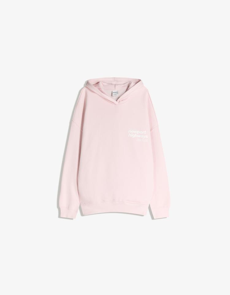Sudadera capucha print