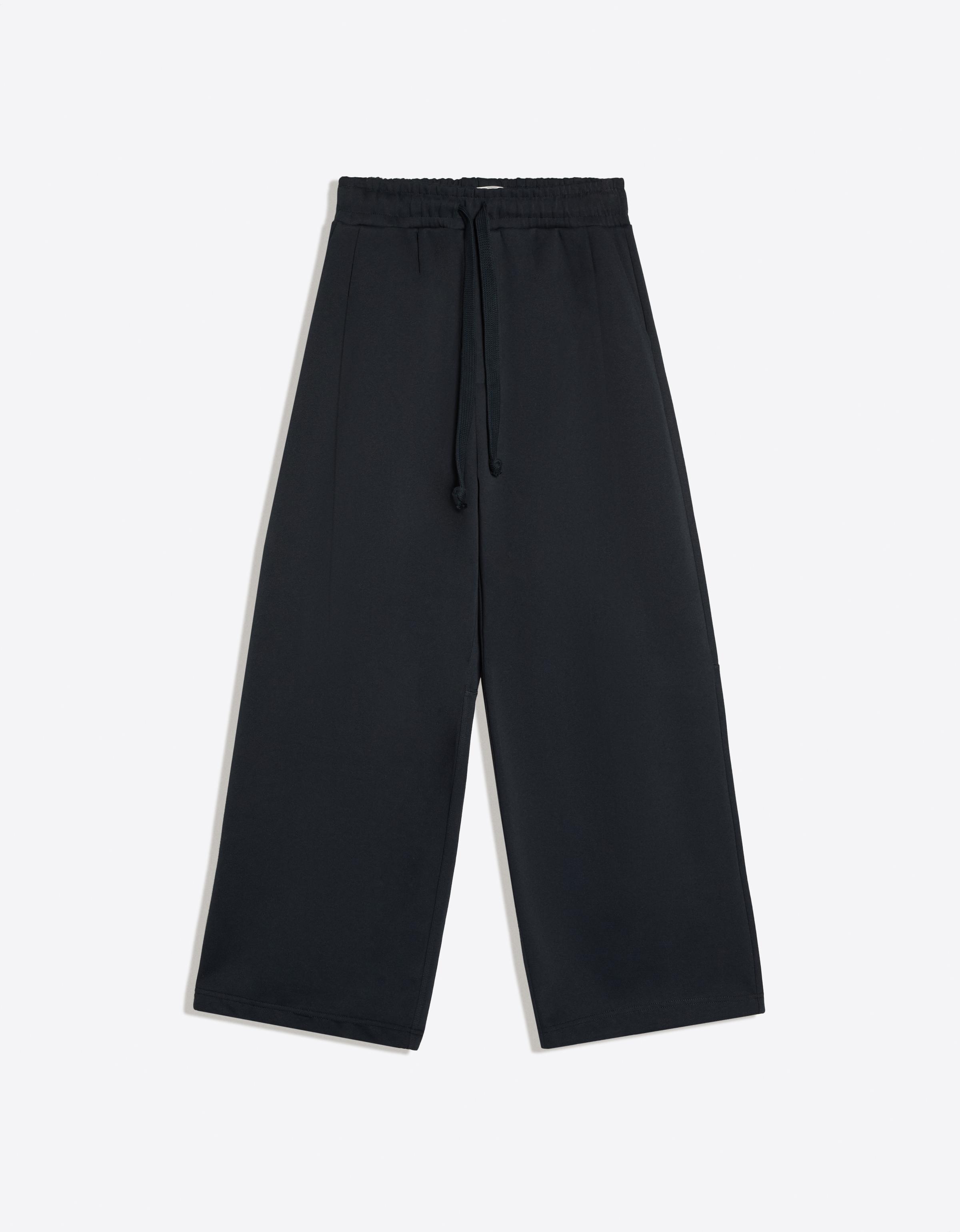 Super baggy pleated trousers — Navy