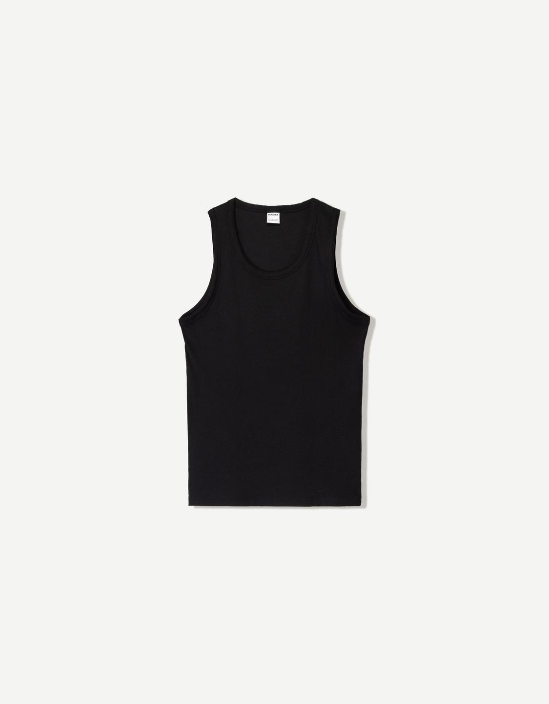 Ribbed vest top