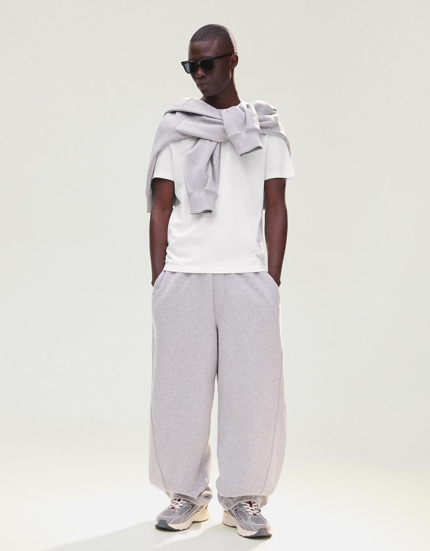 Camiseta manga corta-Blanco