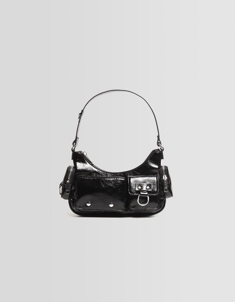 Multi-pocket shoulder bag