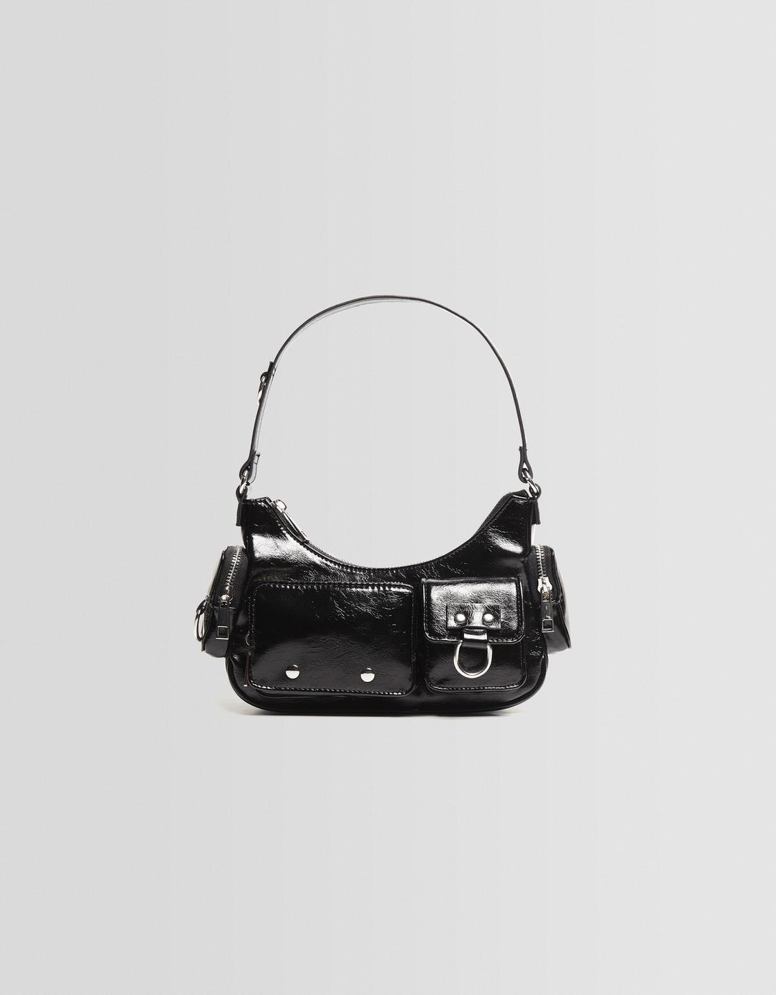 Sac porté épaule multipoches