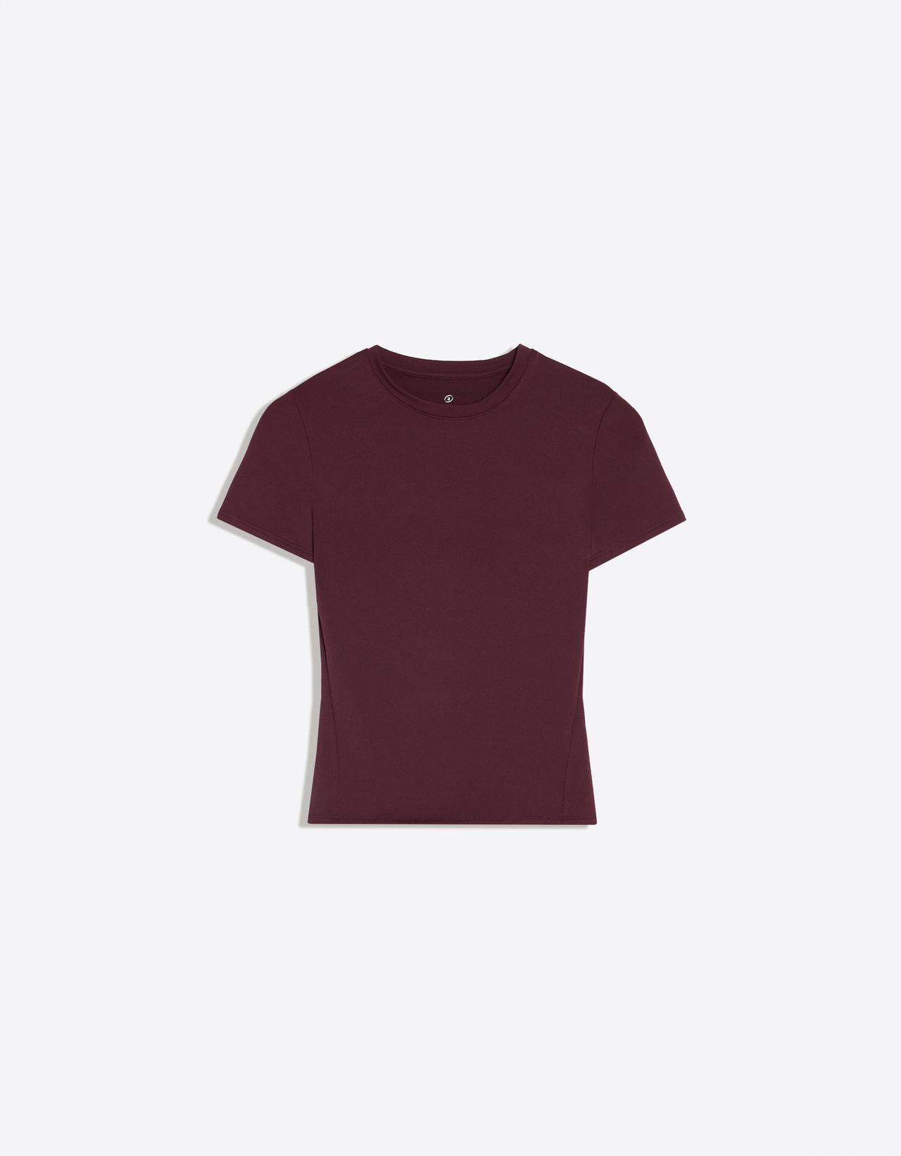 Short sleeve technical fabric breathable & quick-dry T-shirt — Violet