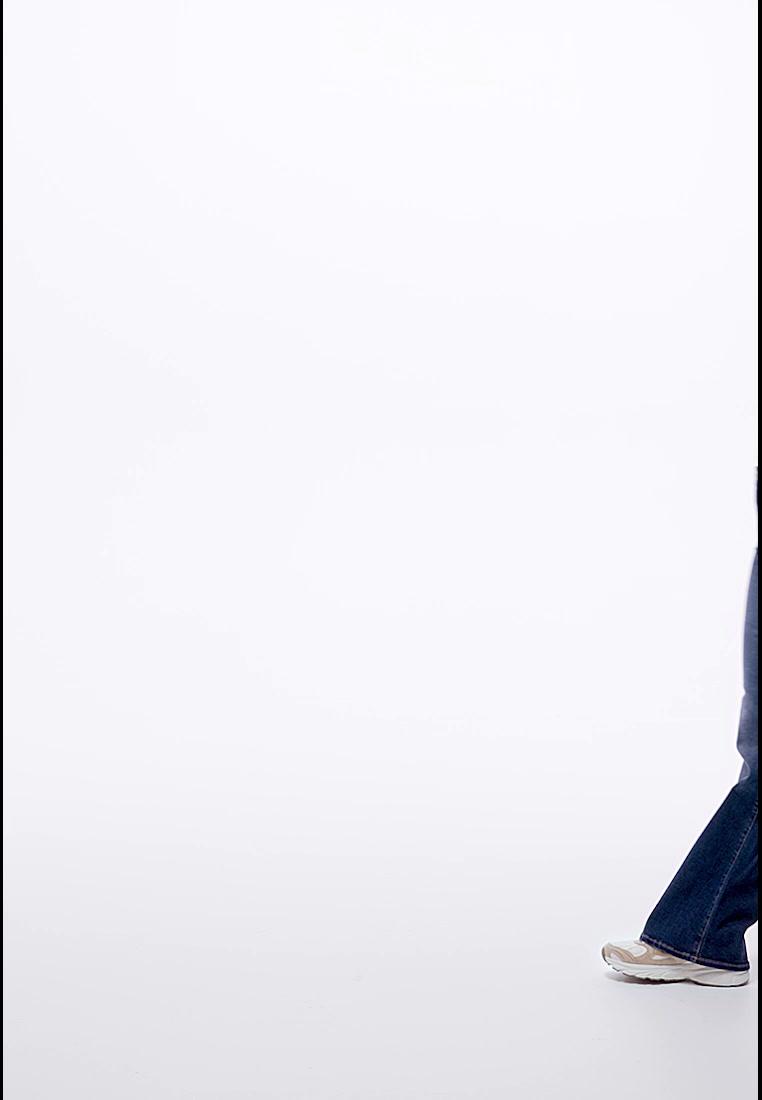 Yüksek bel flare fit jean - Görsel 44