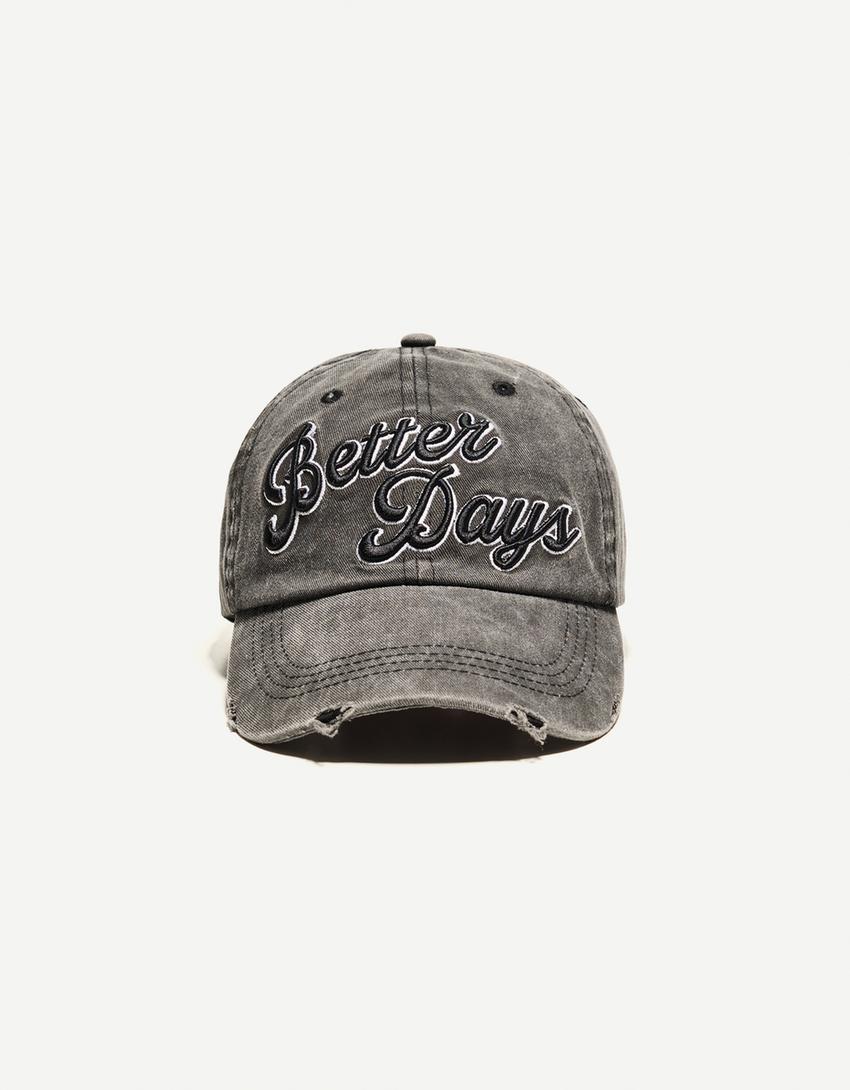 Embroidered cap