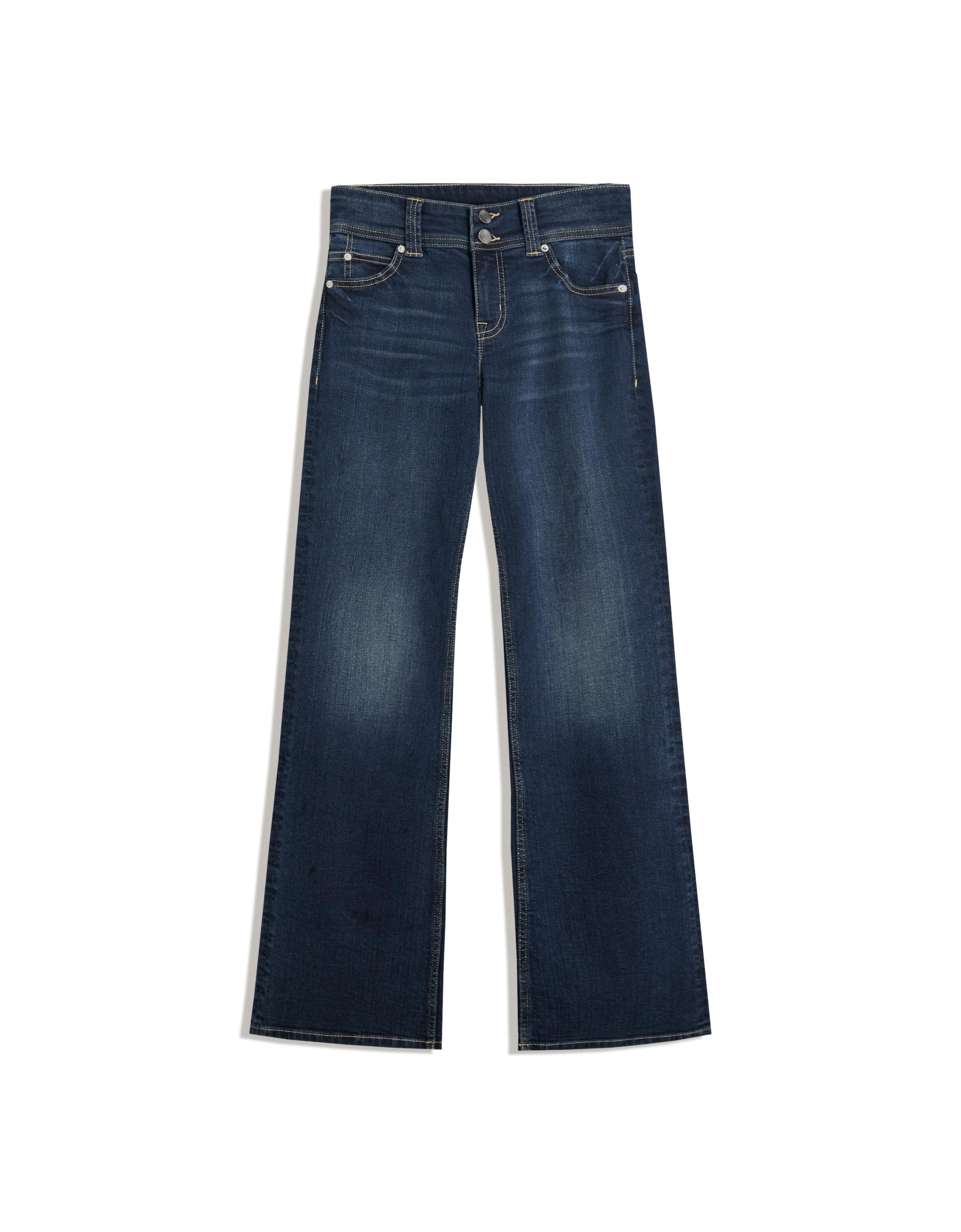 Düşük bel kapaklı bootcut jean - Görsel 230