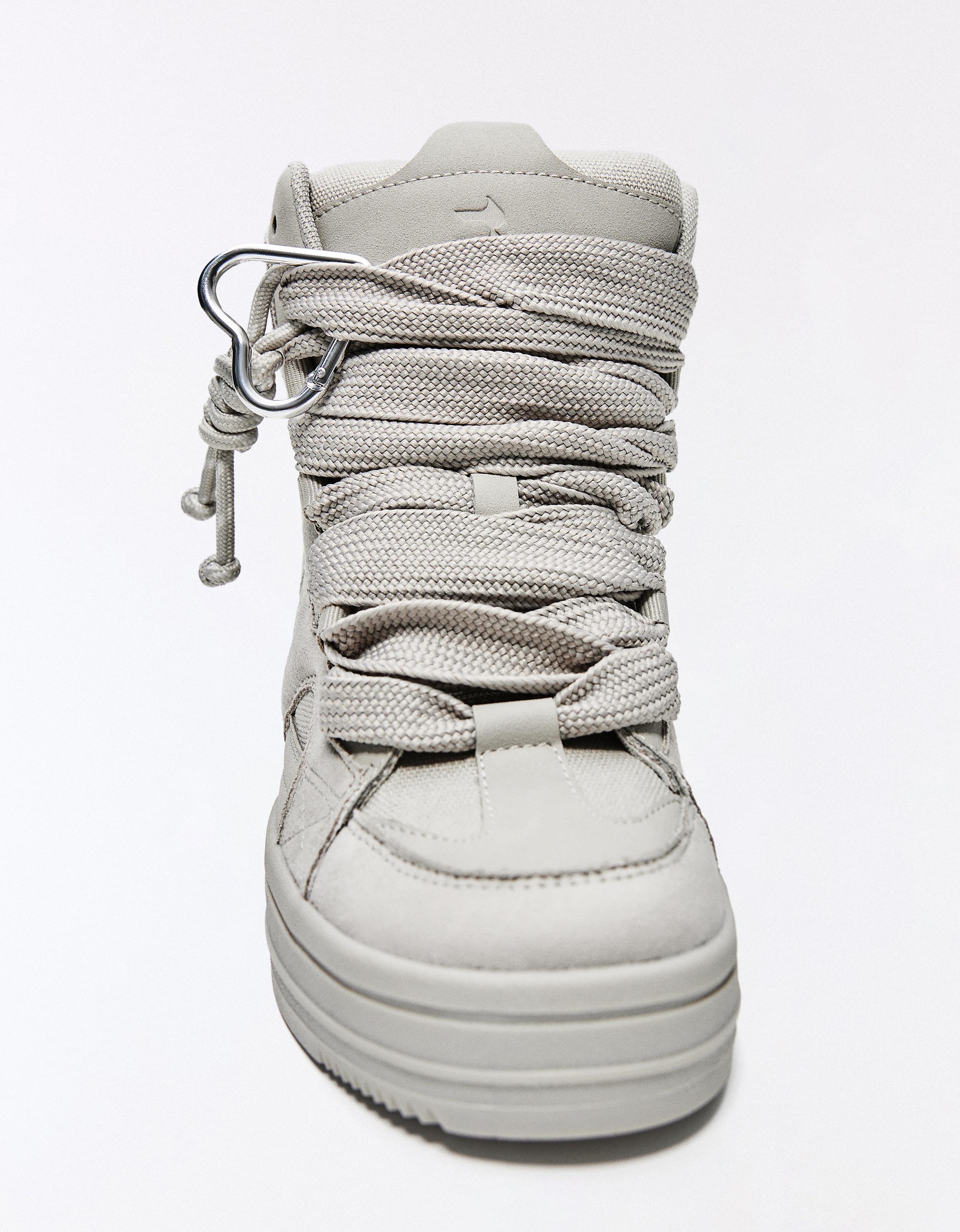 CHARM high-top trainers — Grey
