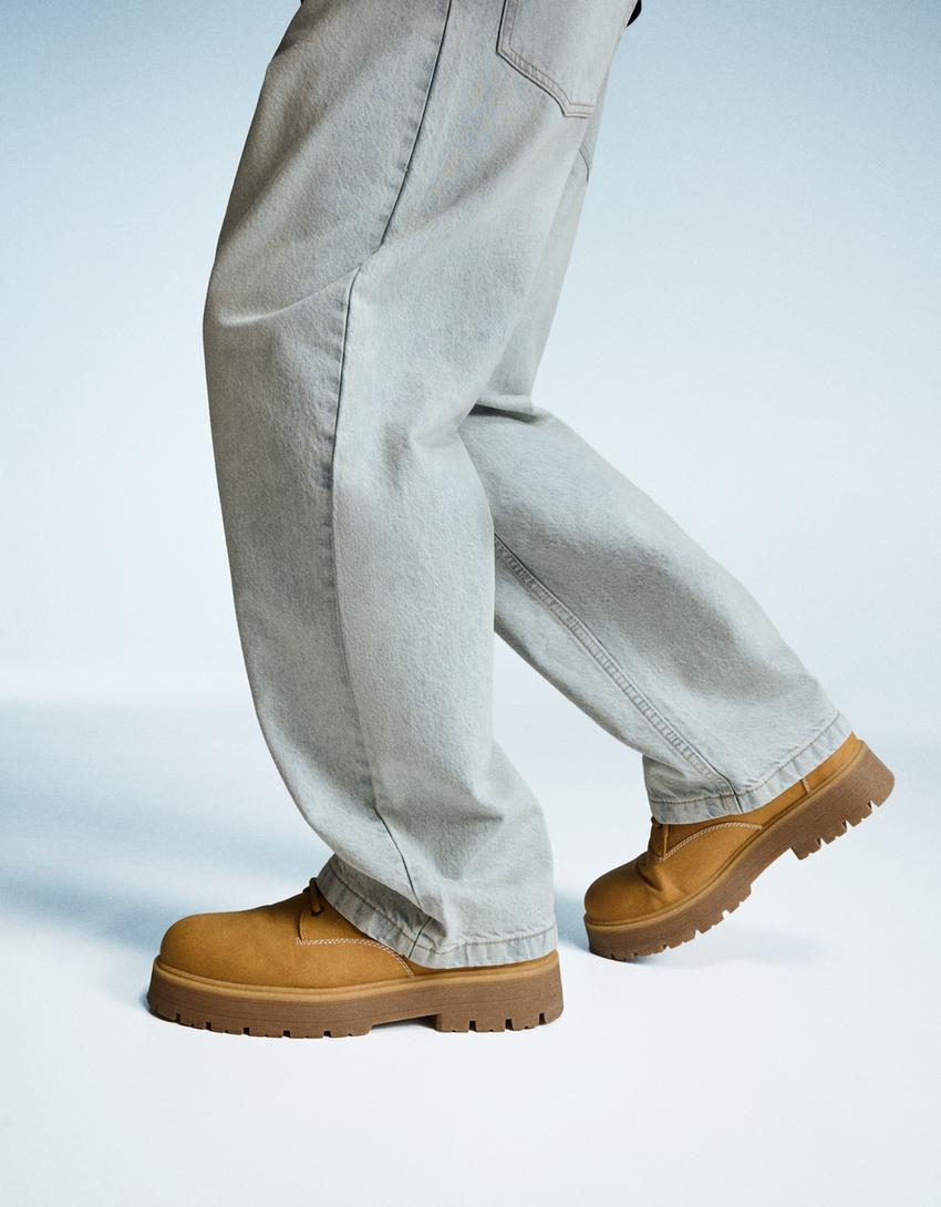 Baggy jeans-Lichtblauw