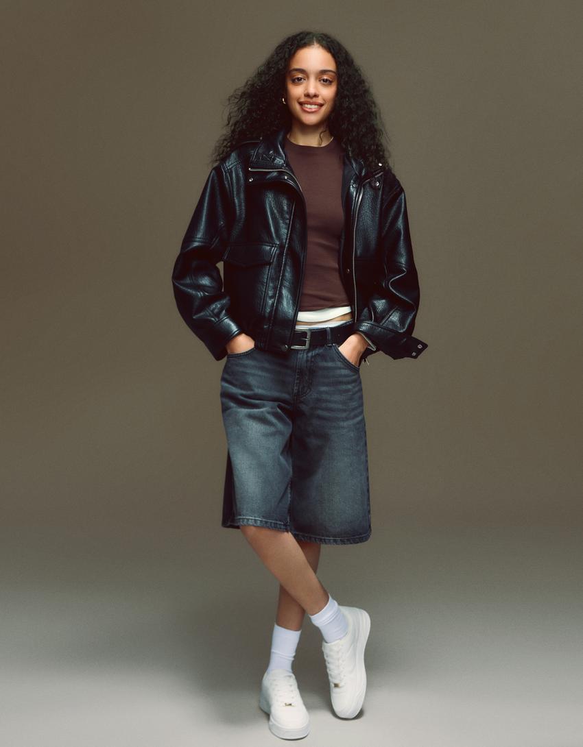 Sneakers basiques-Blanc