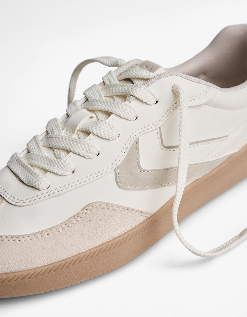 Sapatilhas retro-Branco