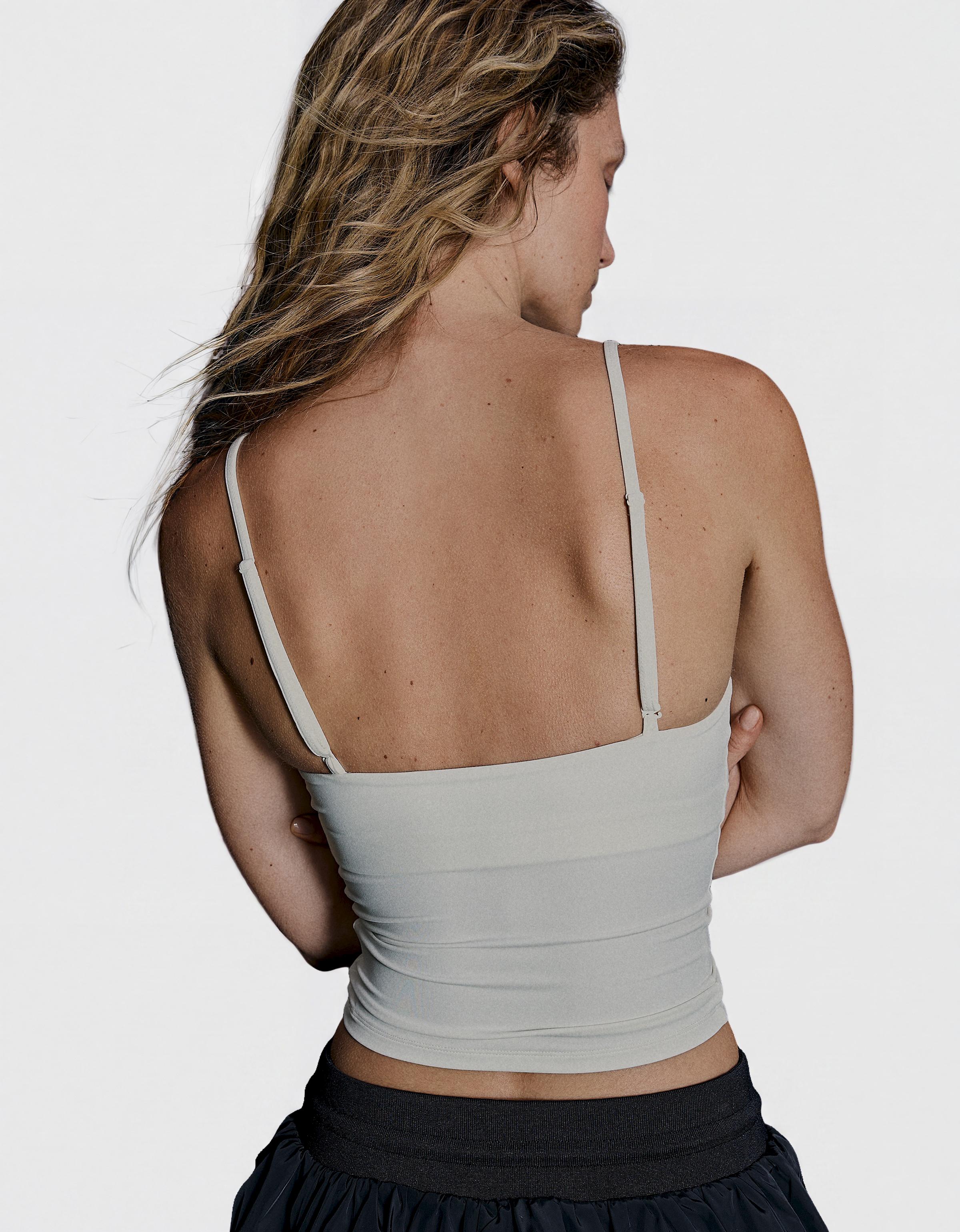 Breathable & Quick Dry technical fabric tank top — Oats