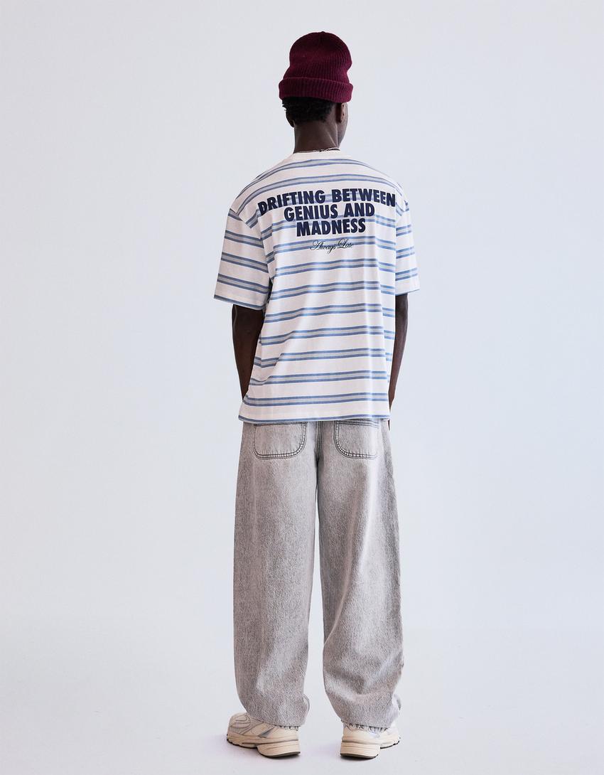 Skater jeans-Grijs