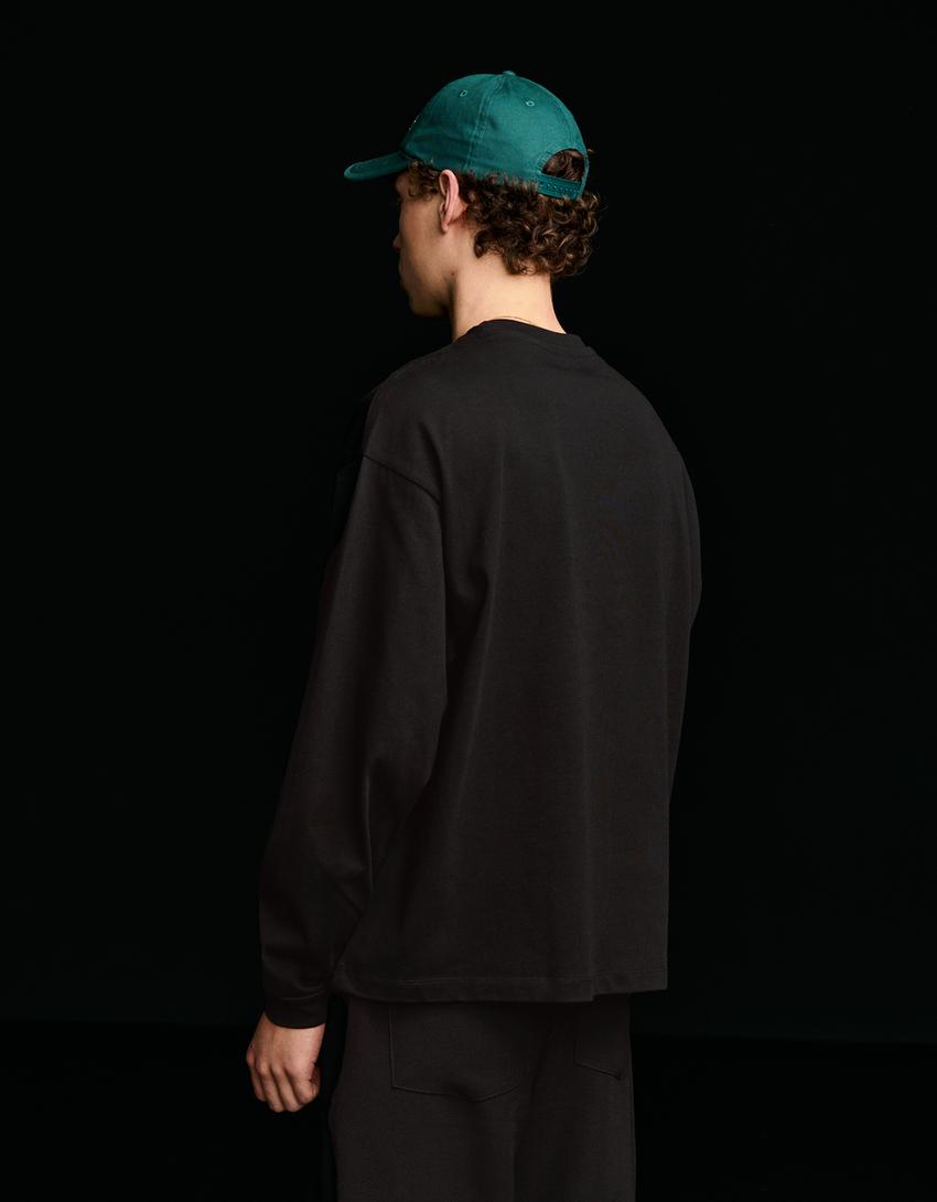 Long sleeve T-shirt-Black