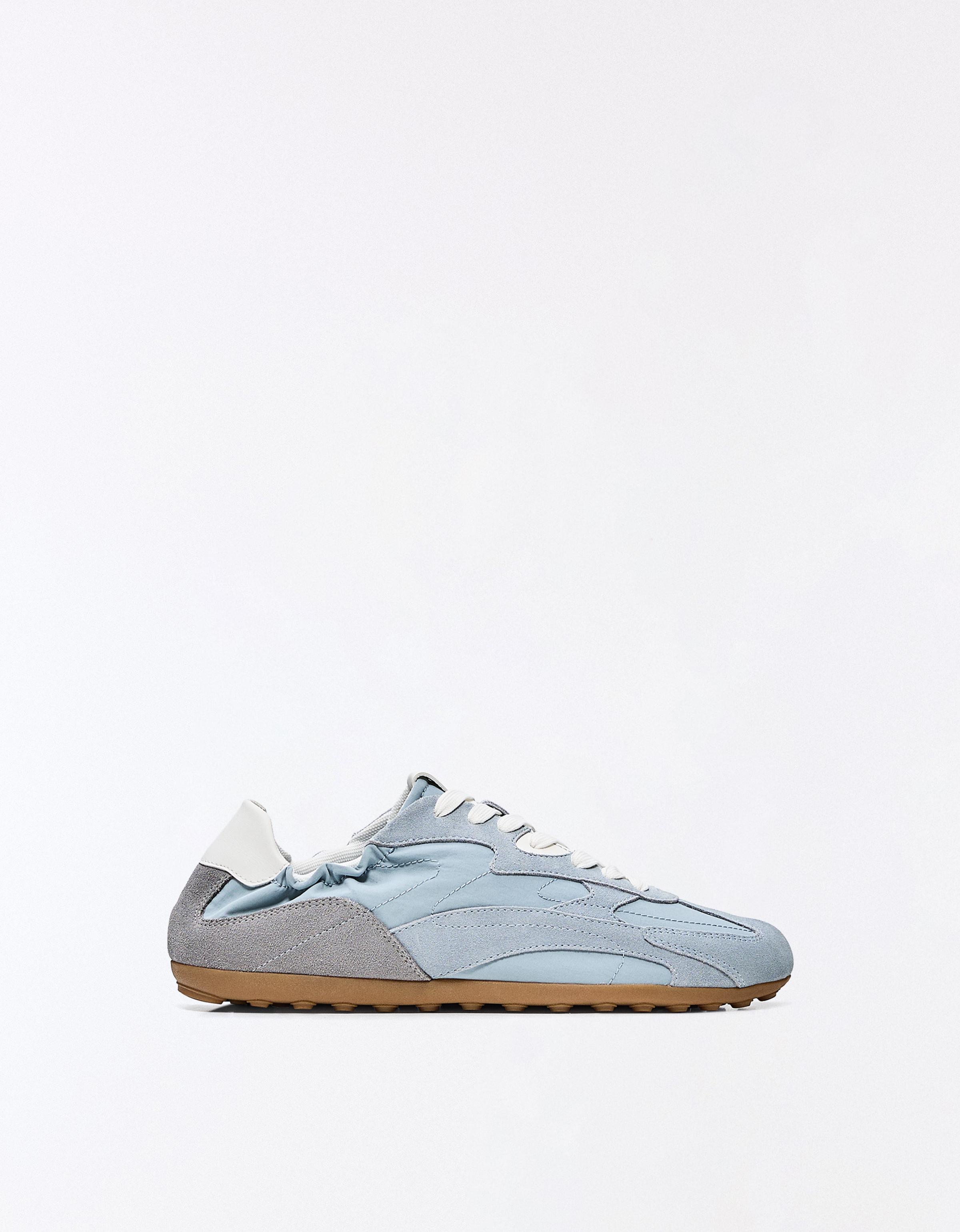Baskets Style Rétro Fin 43 Bleu